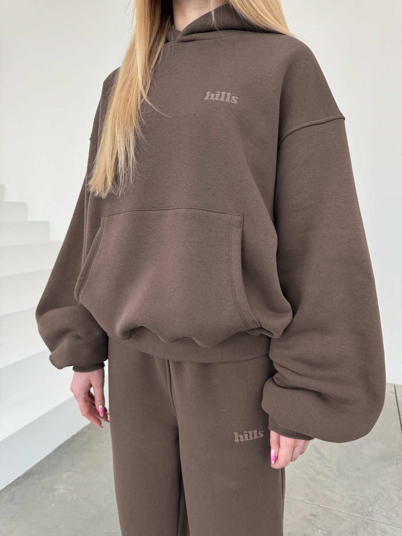 BASIC HOODIE (brown)