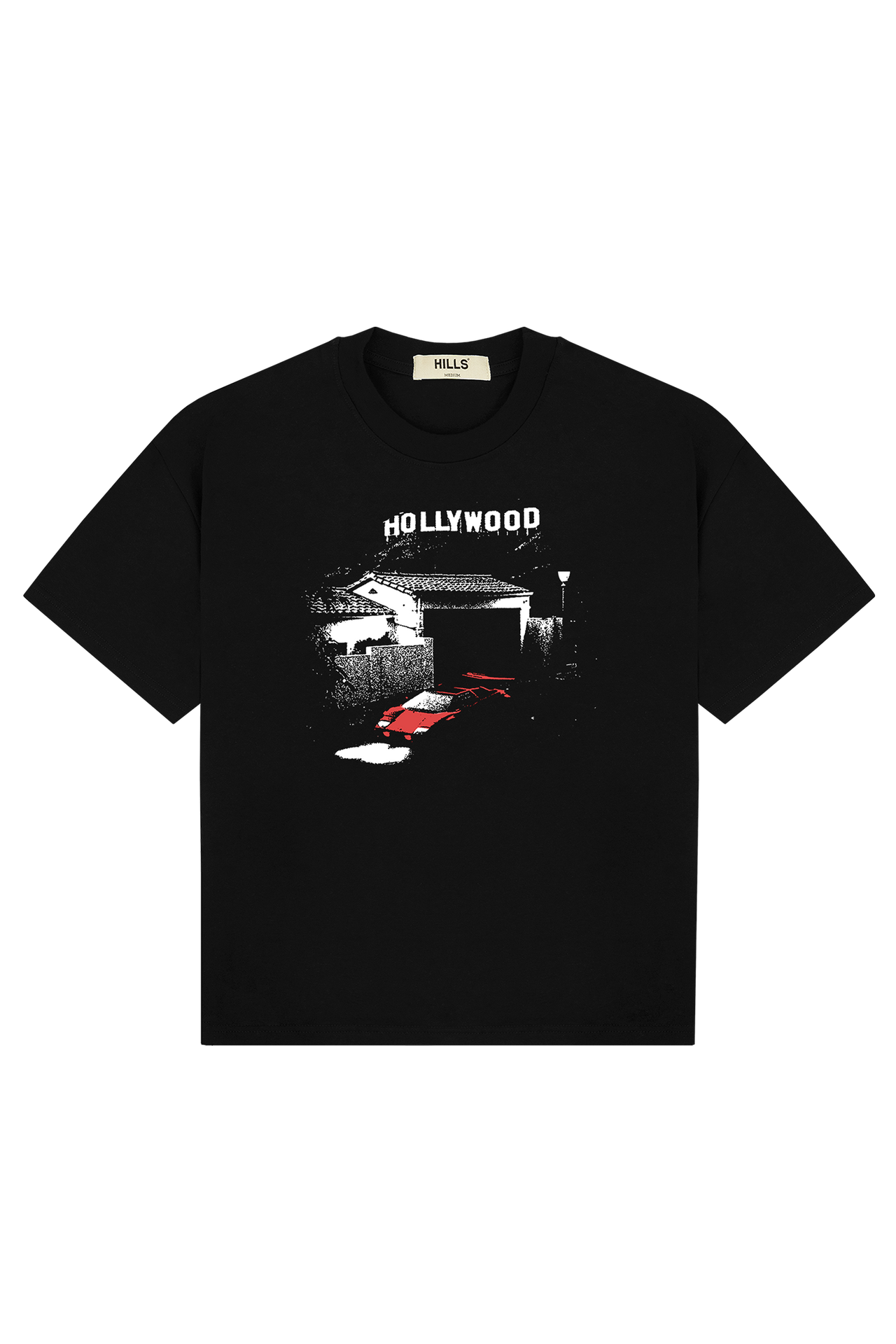 HOLLYWOOD TEE (black)