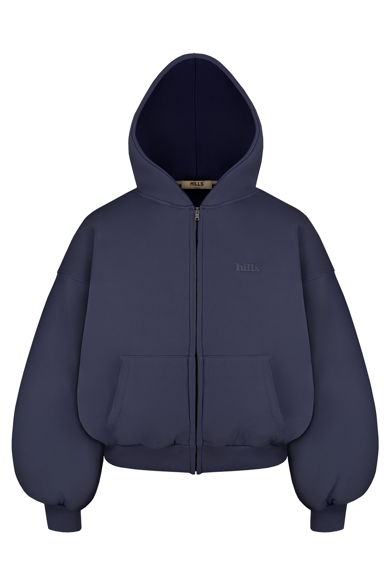 BASIC ZIP HOODIE (navy)