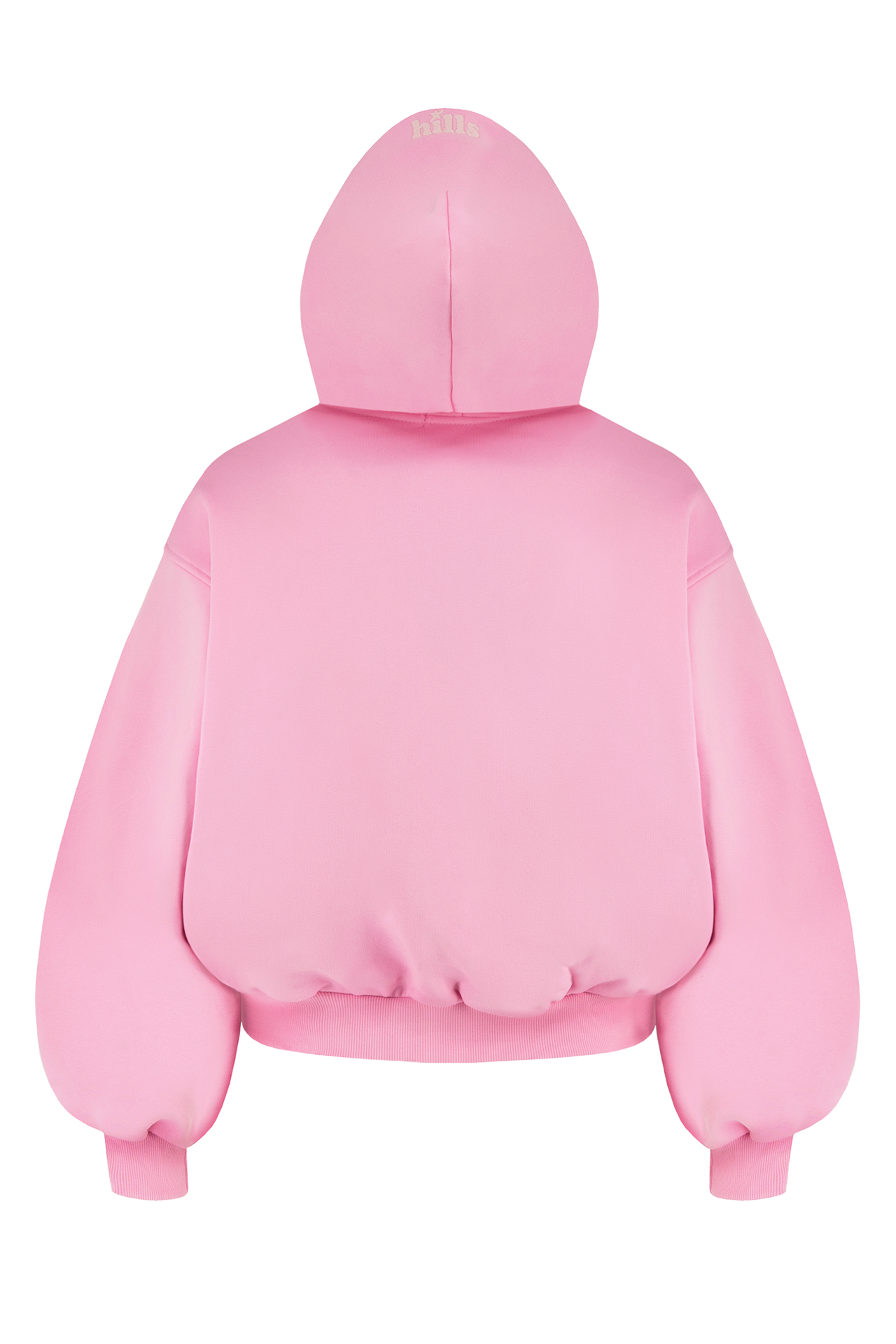 STAR ZIP HOODIE (pink)