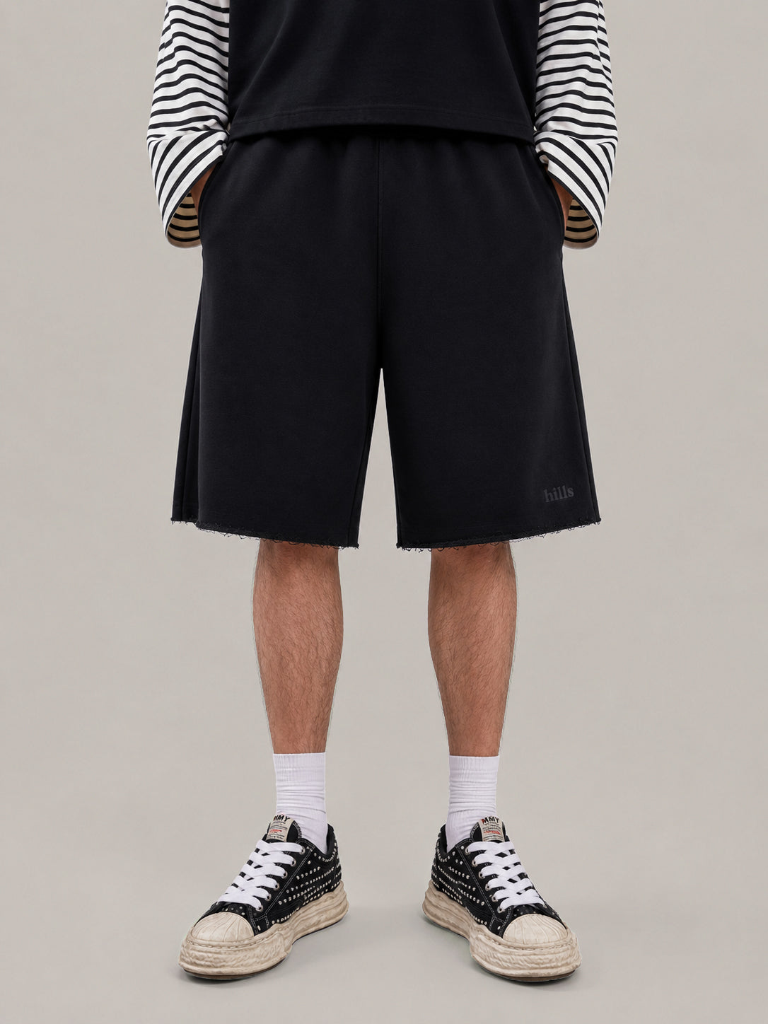 RAW BASIC SHORTS (black)