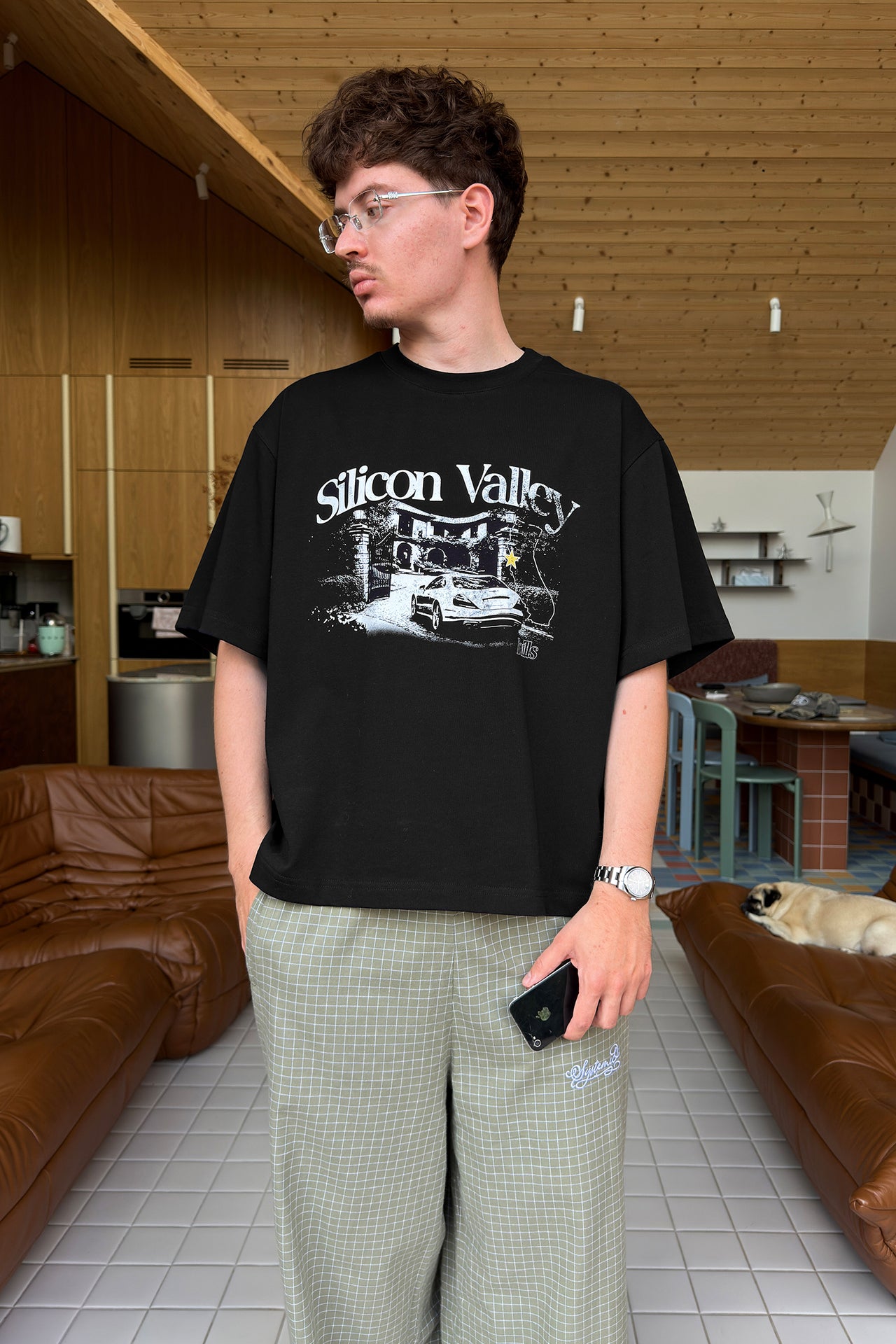 SILICON VALLEY TEE (black)