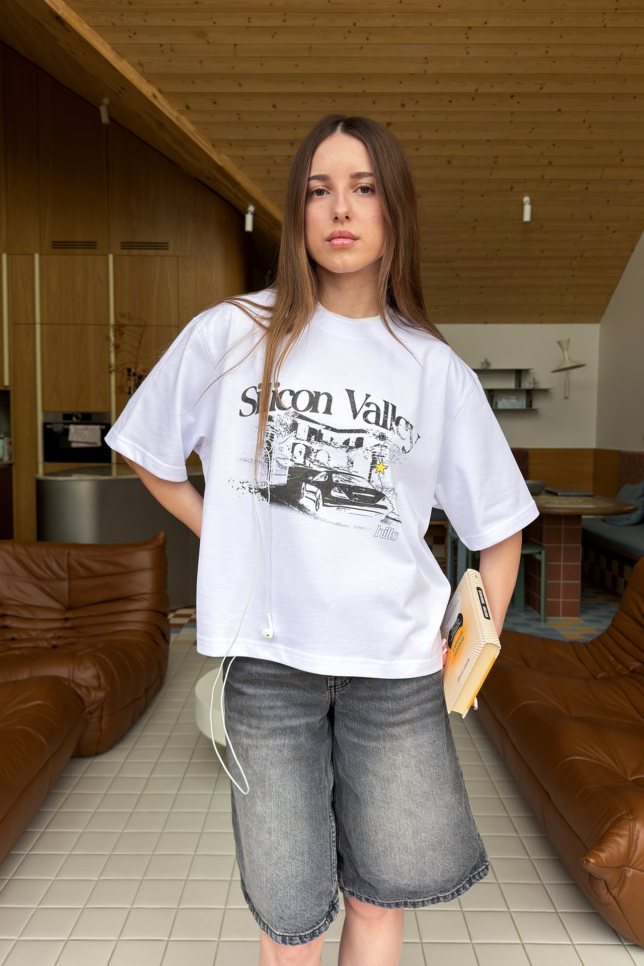 SILICON VALLEY TEE (white)