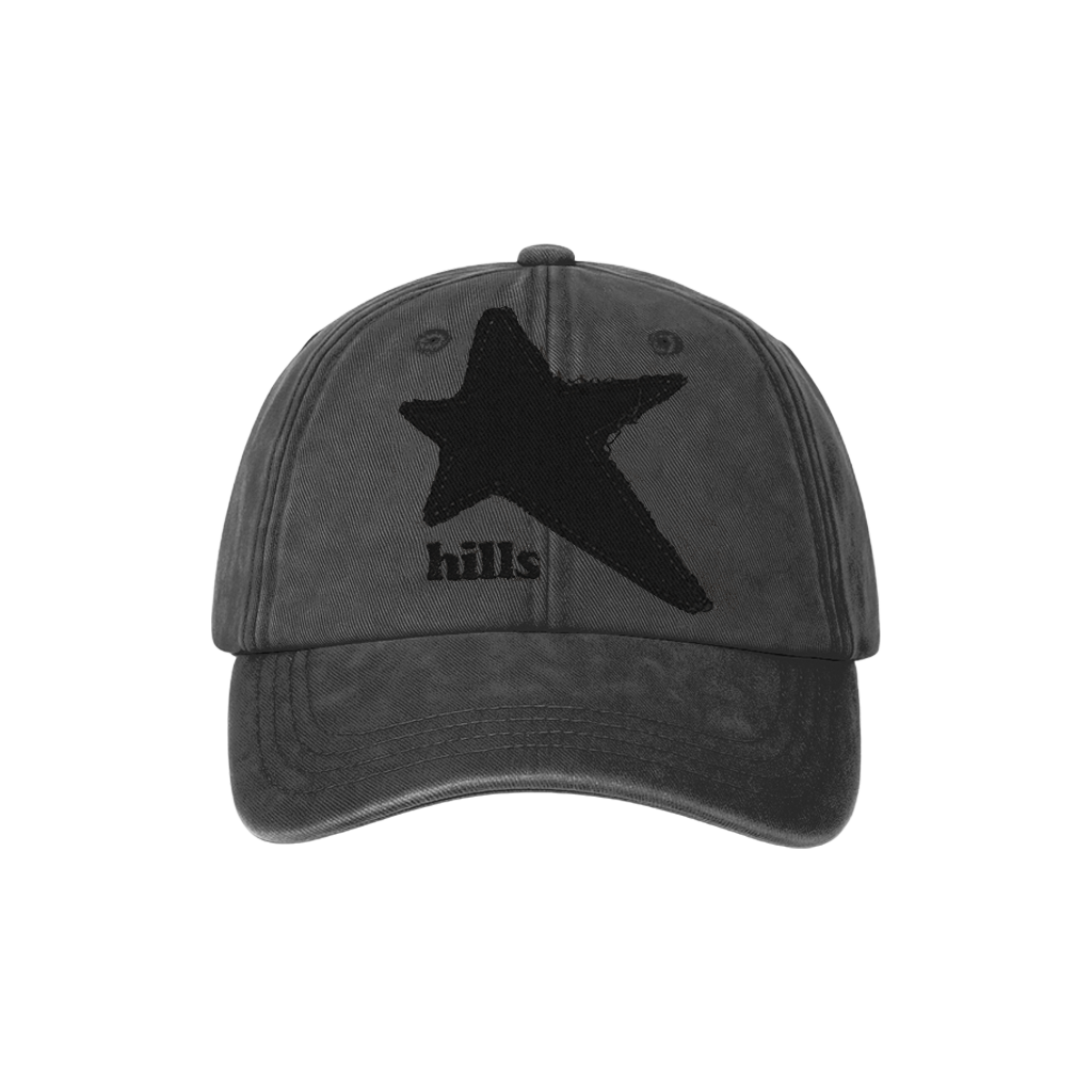 STAR CAP (washed black)