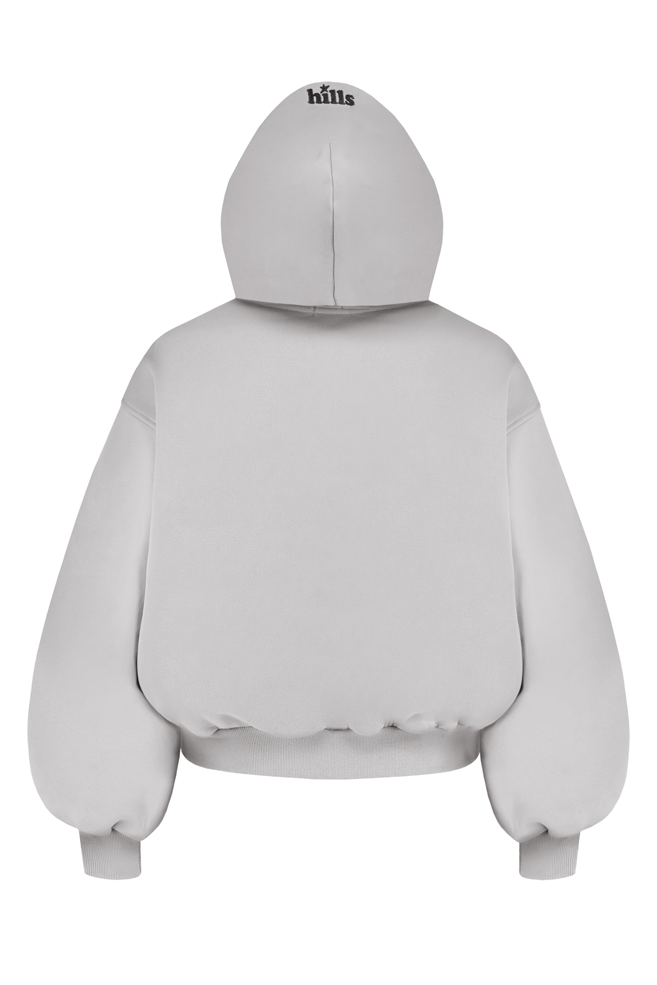 STAR ZIP HOODIE (grey)