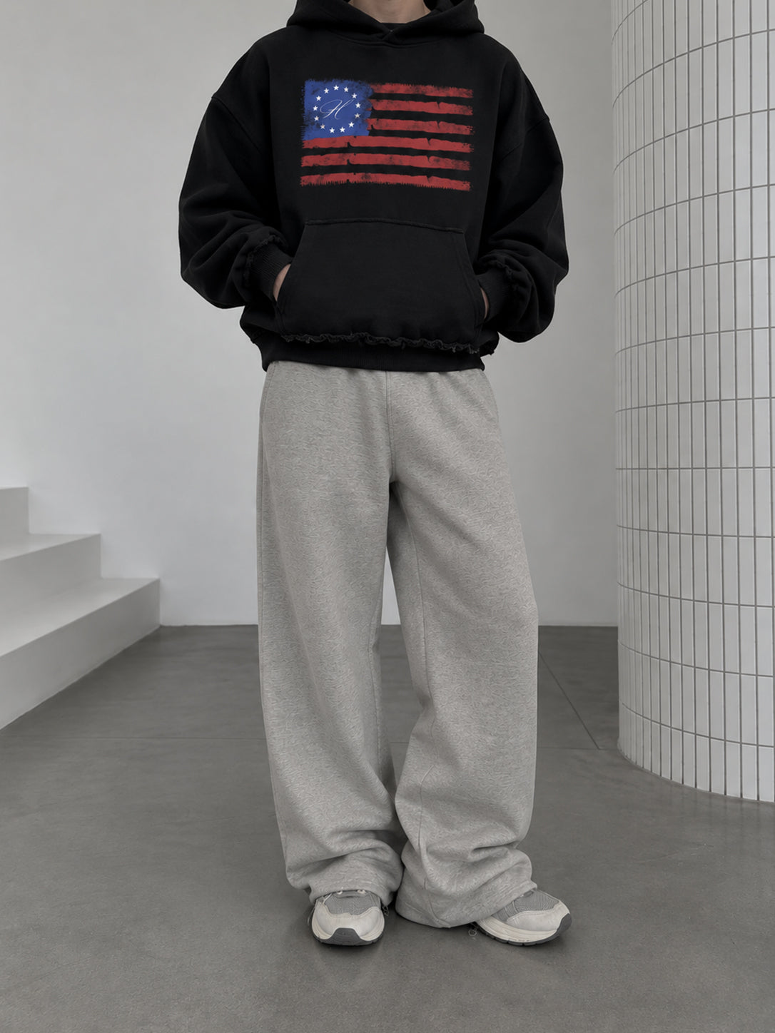 USA HOODIE (black)