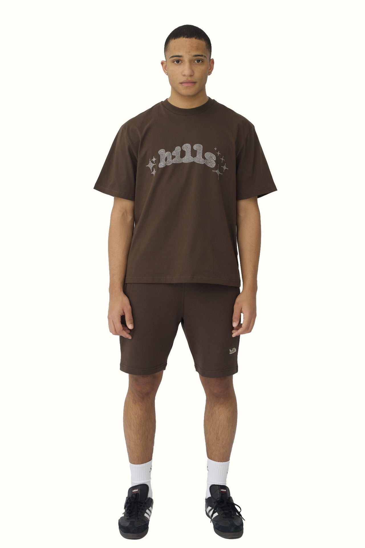 CRYSTALS 2.0 TEE (brown)