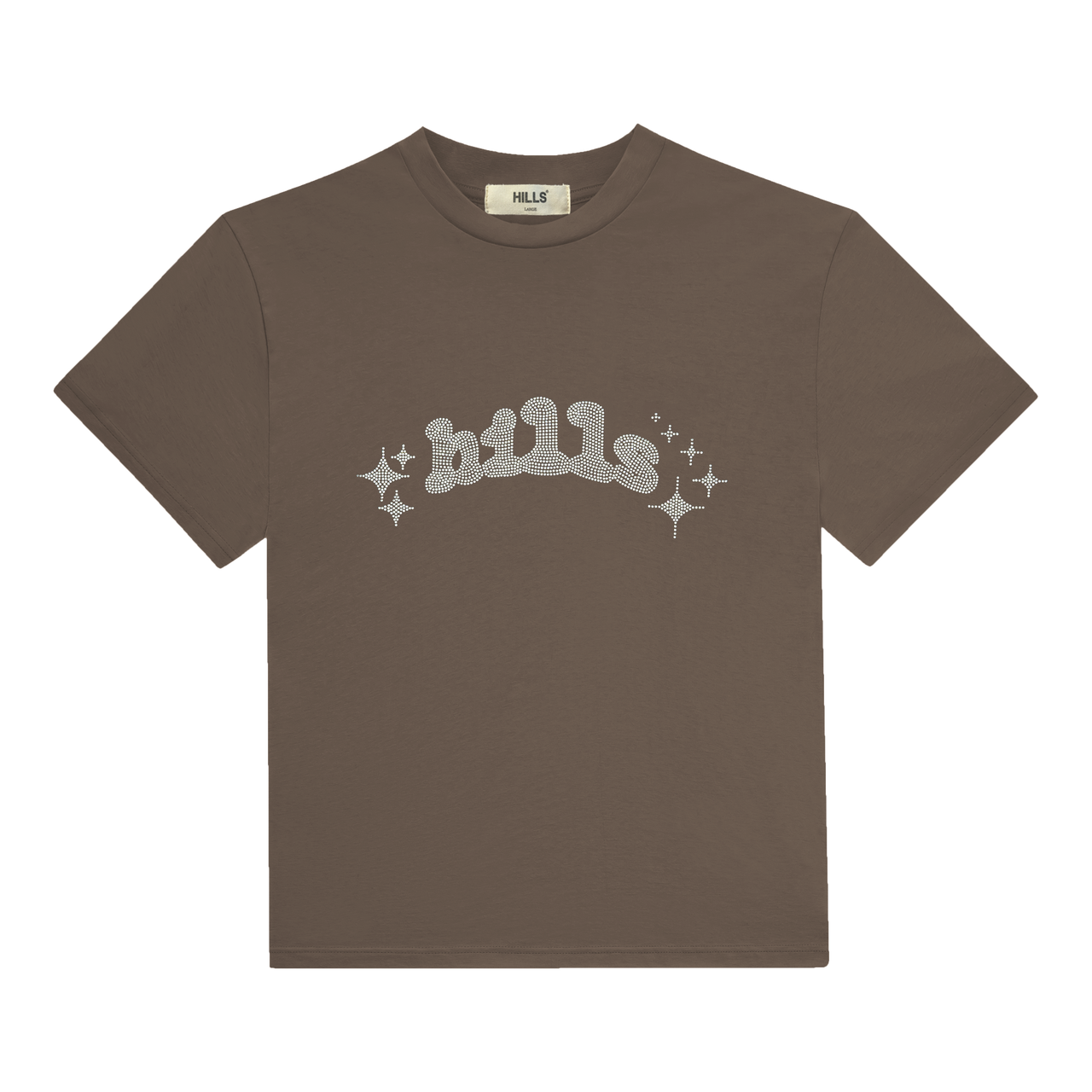 CRYSTALS 2.0 TEE (brown)