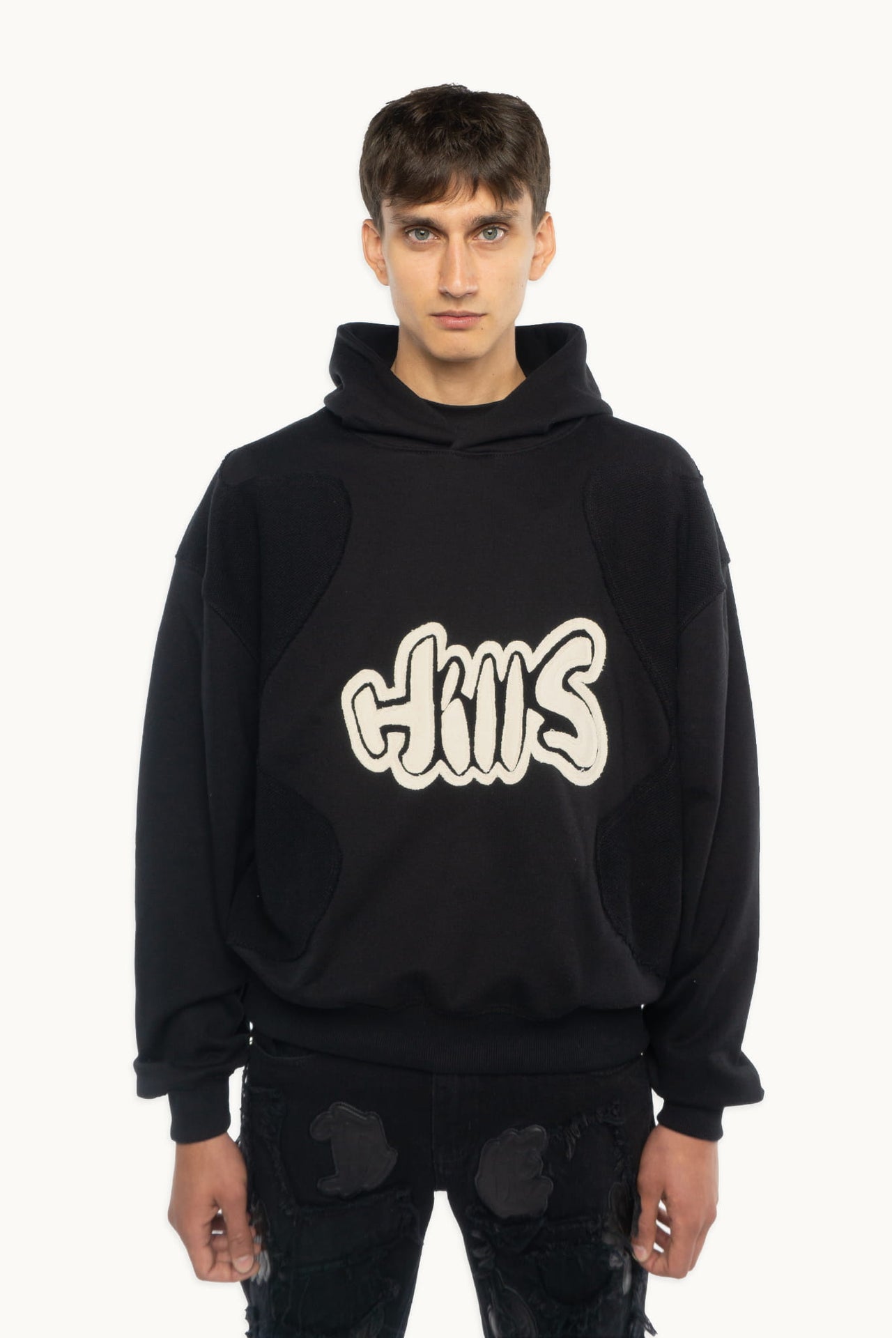 WAVY HOODIE (black)