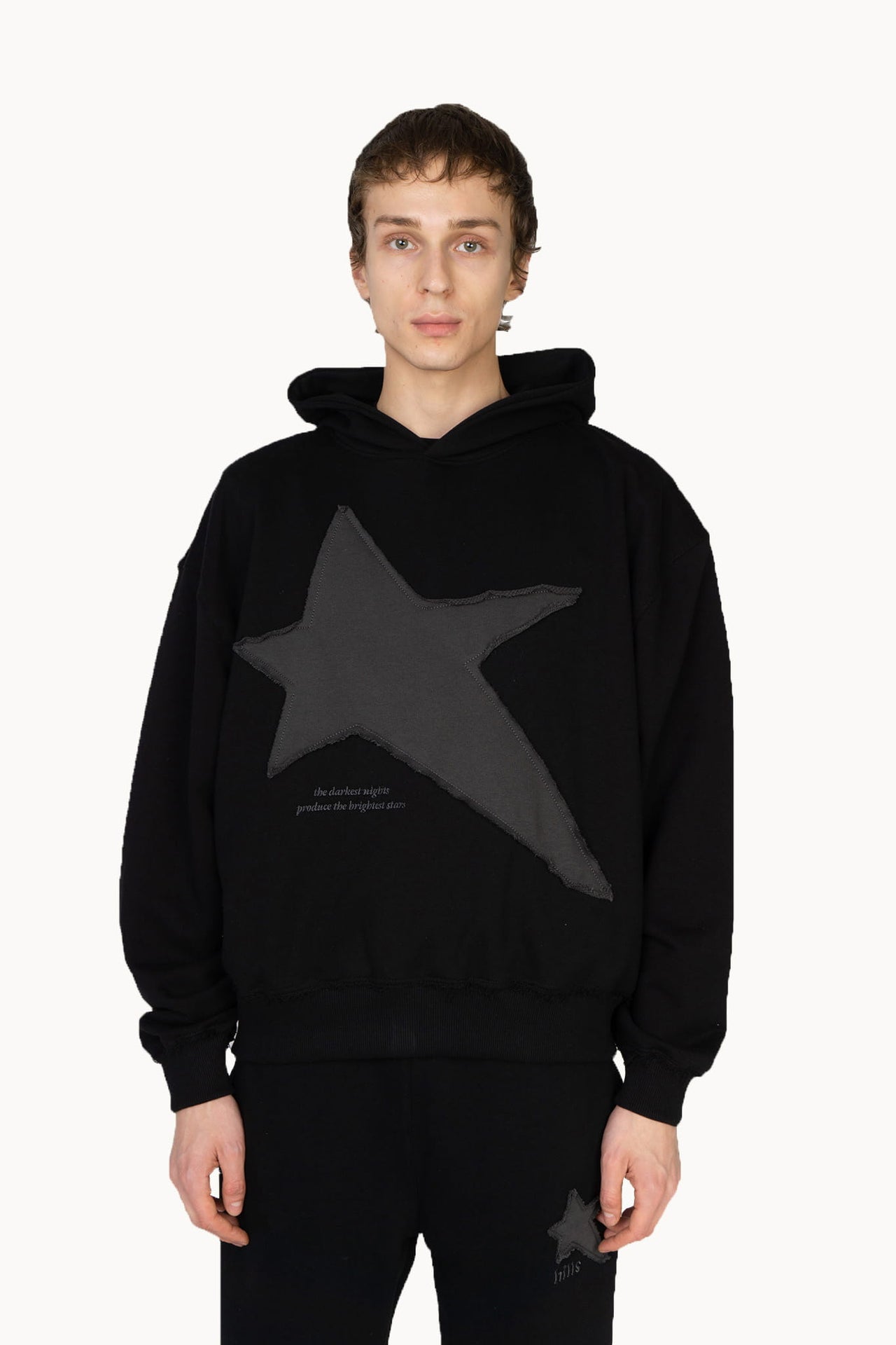 STAR HOODIE (black)