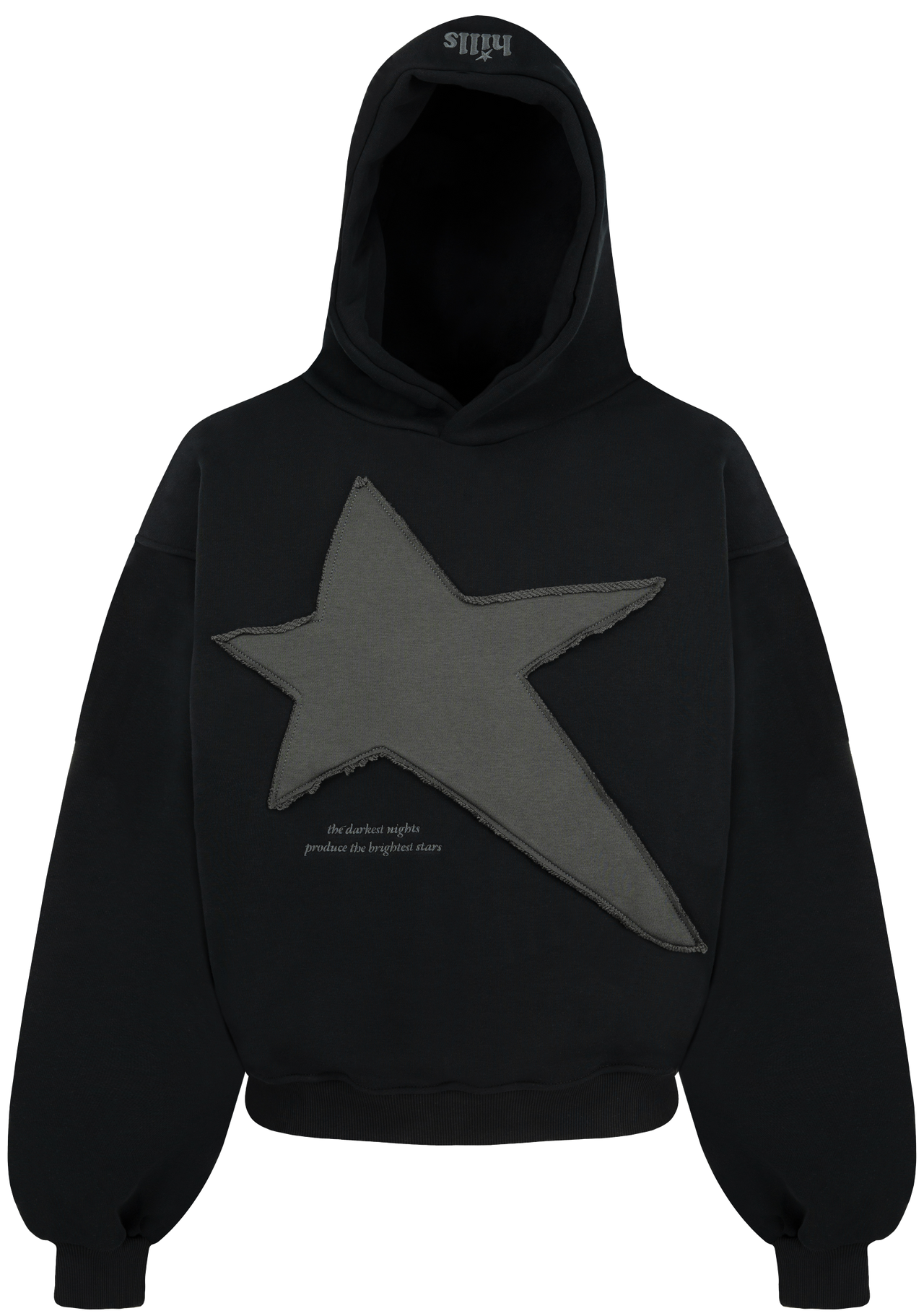 STAR HOODIE (black)