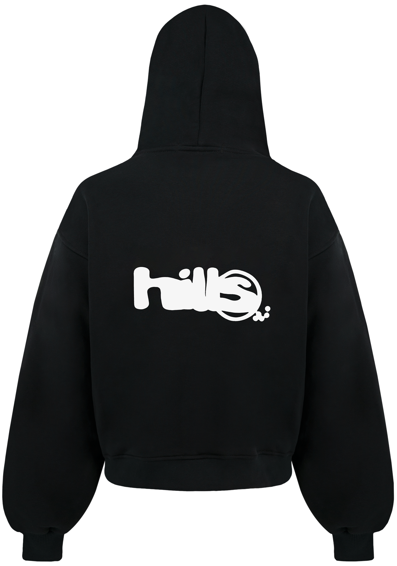 LOGO ZIP HOODIE (black)