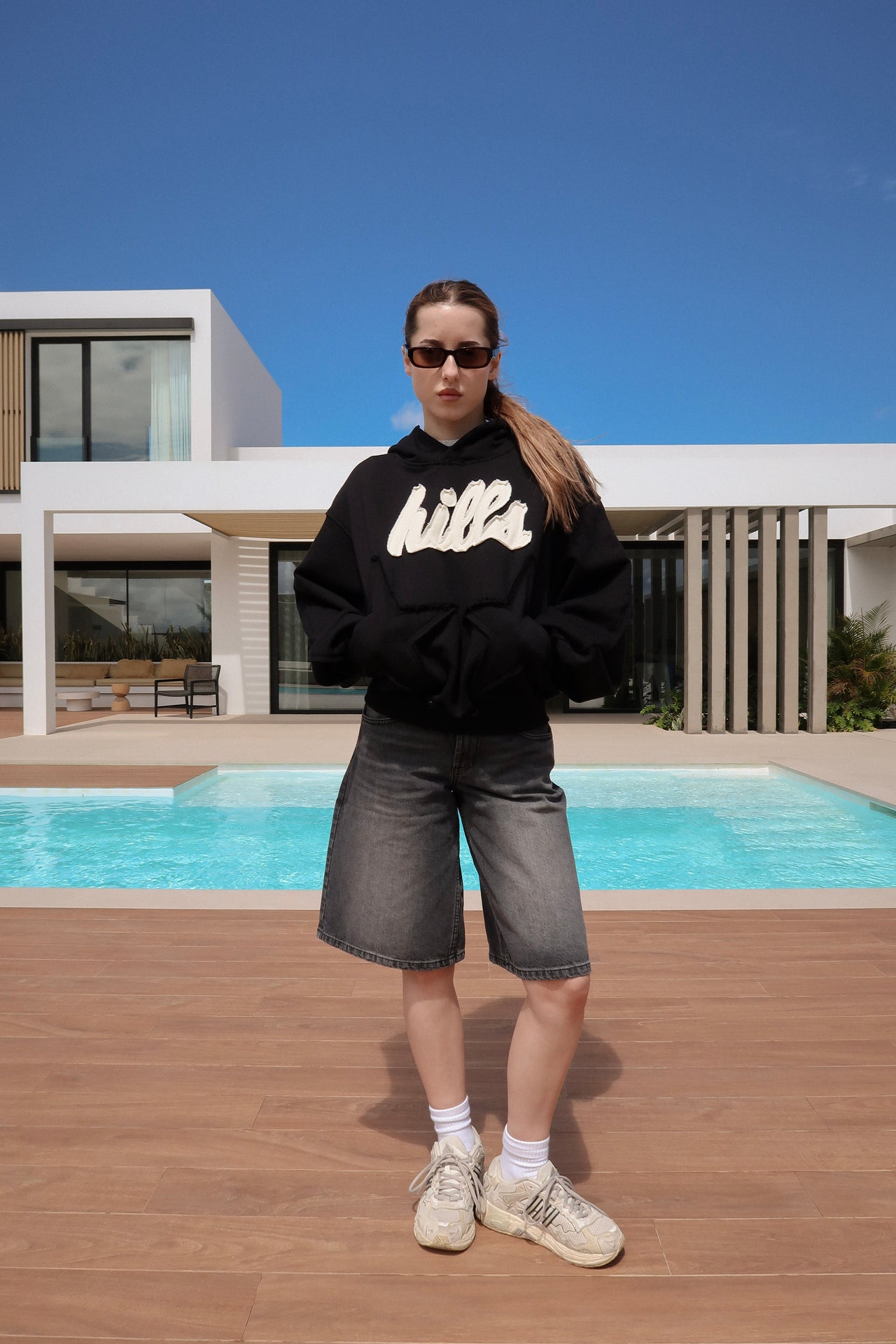 STARPOCKET HOODIE (black)