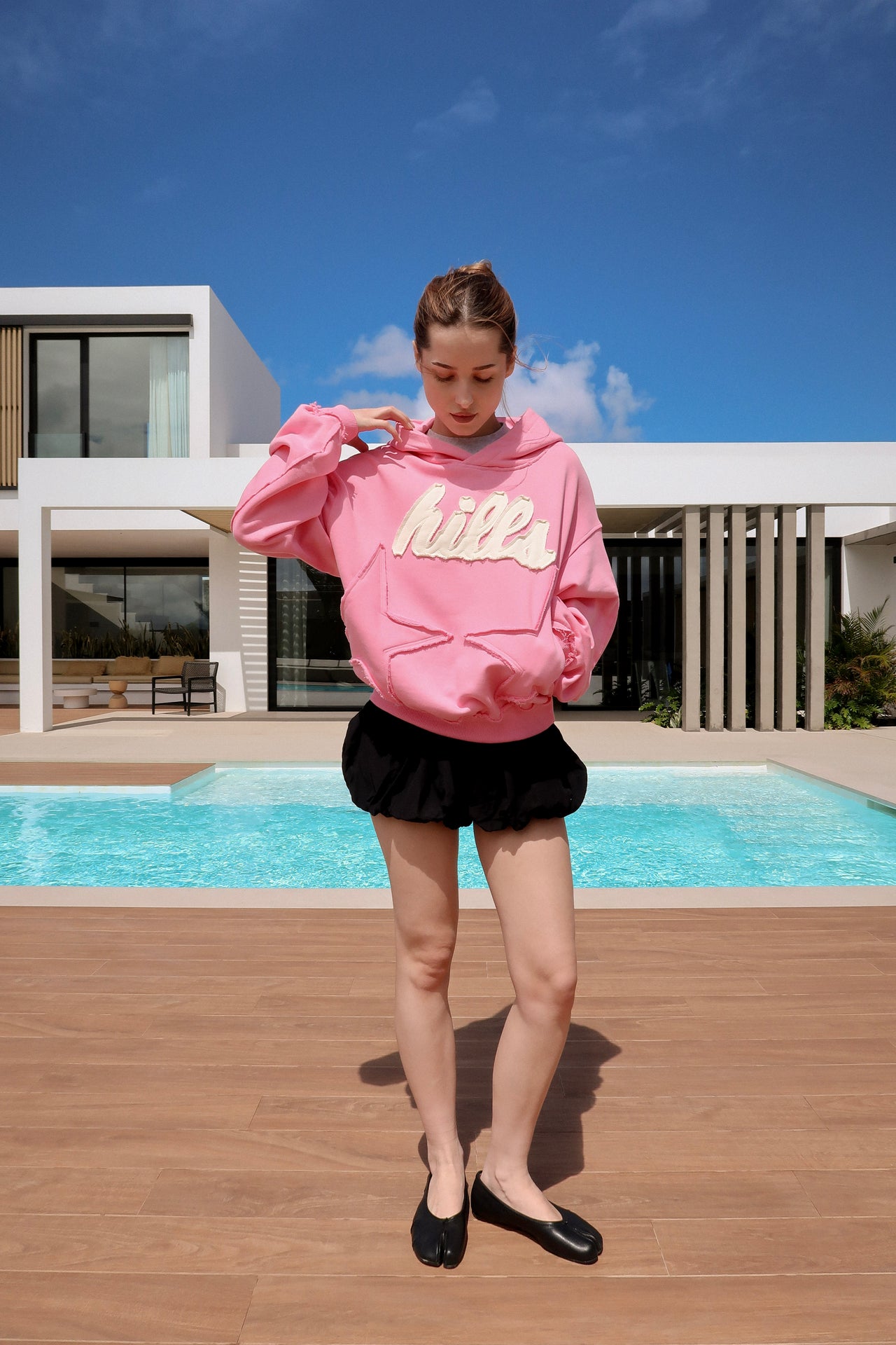 STARPOCKET HOODIE (pink)