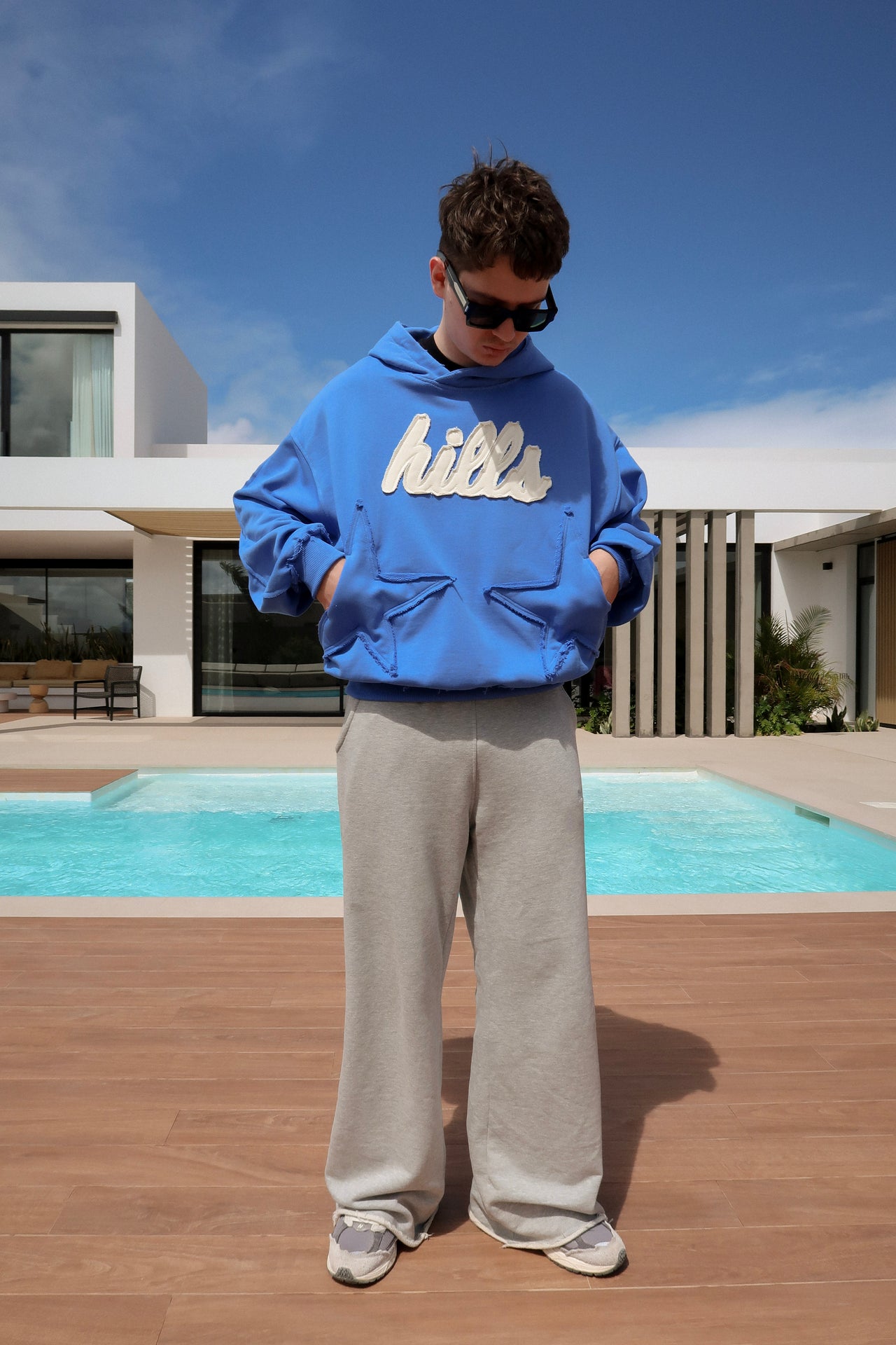 STARPOCKET HOODIE (blue)