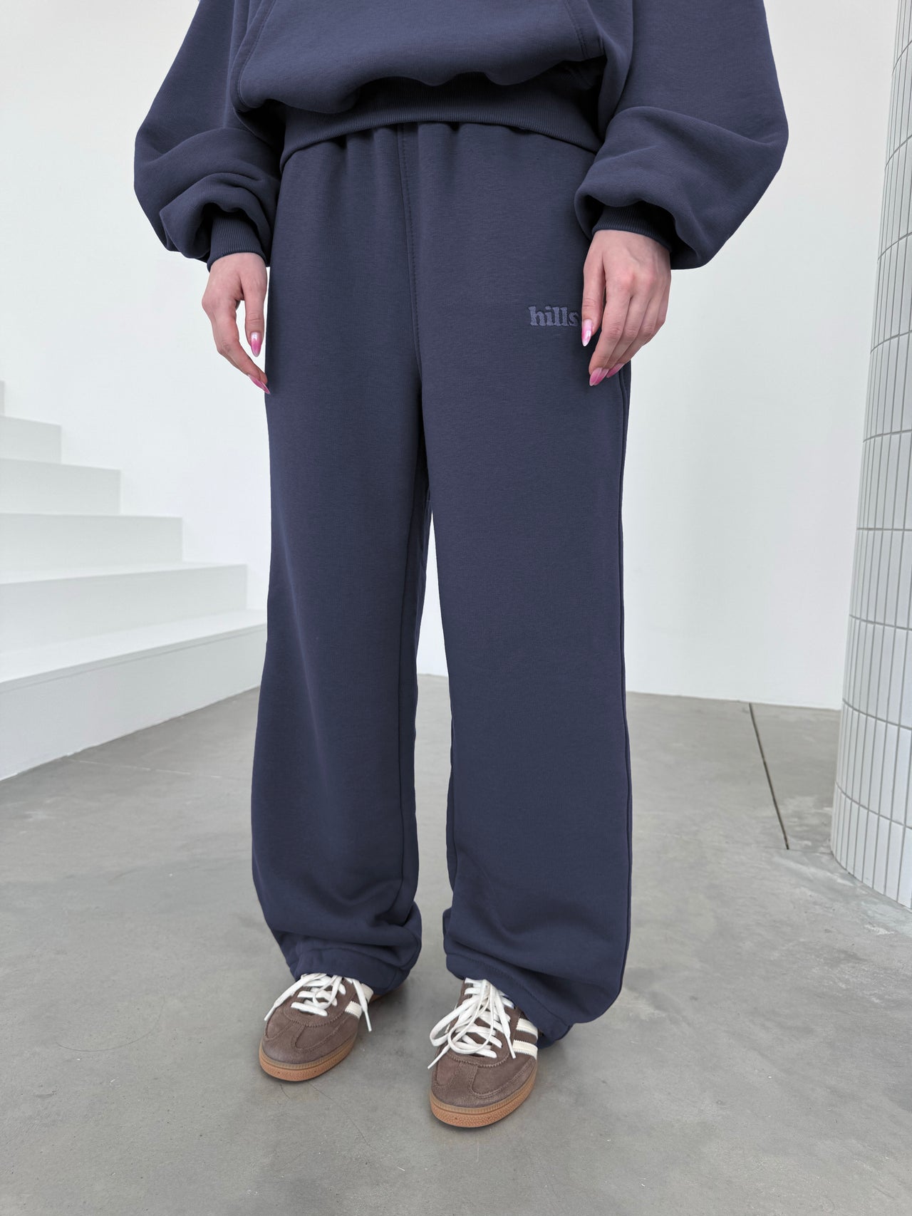 BASIC SWEATPANTS (navy)