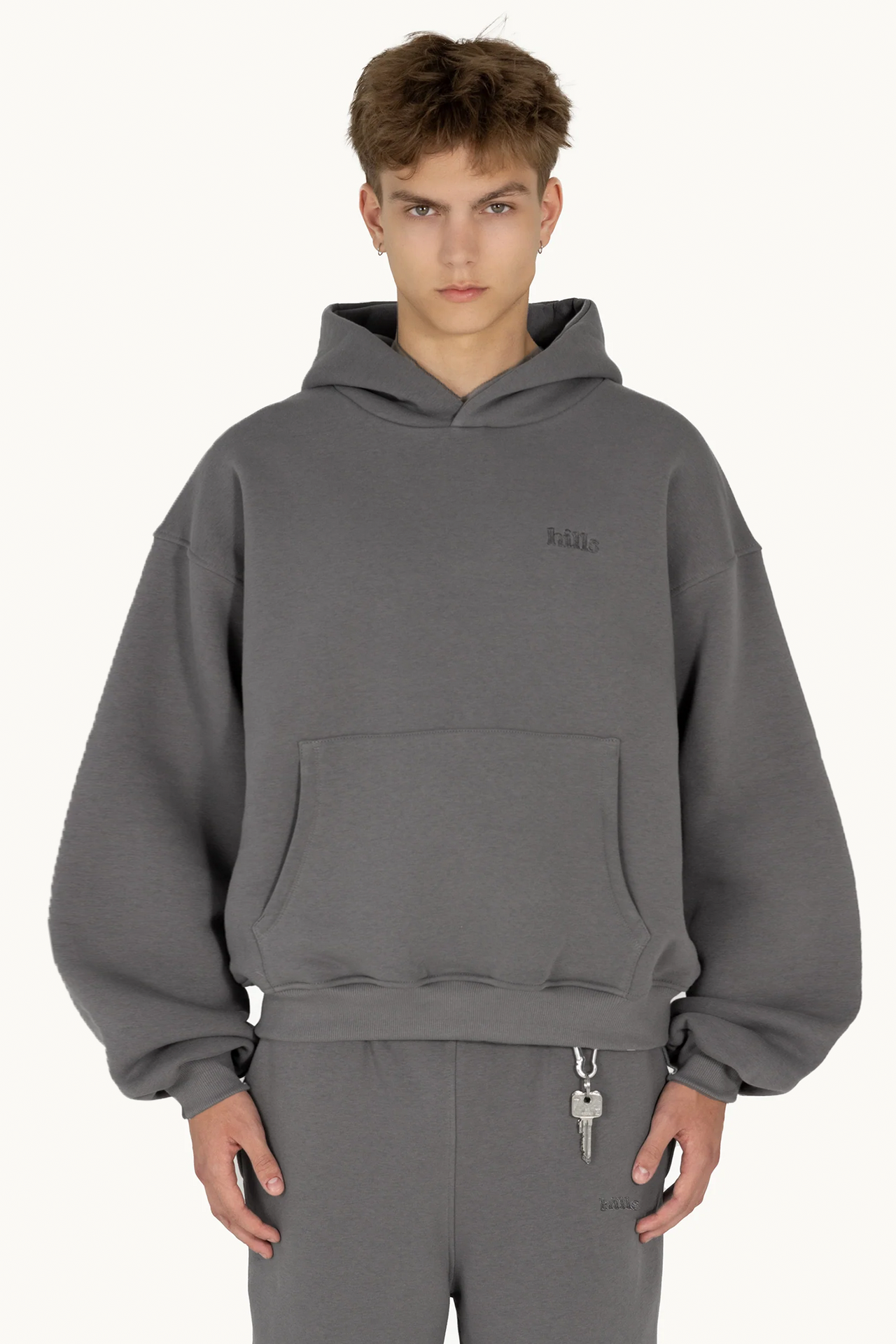 BASIC HOODIE (graphite)