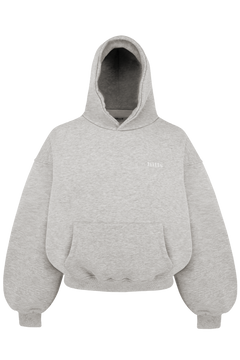 BASIC HOODIE (grey melange)