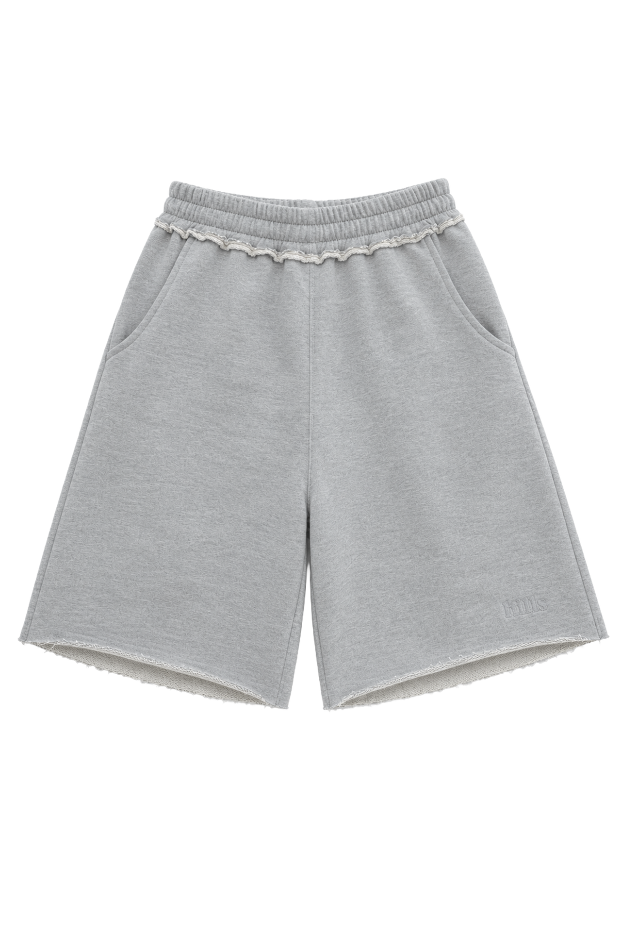 RAW BASIC SHORTS (grey melange)