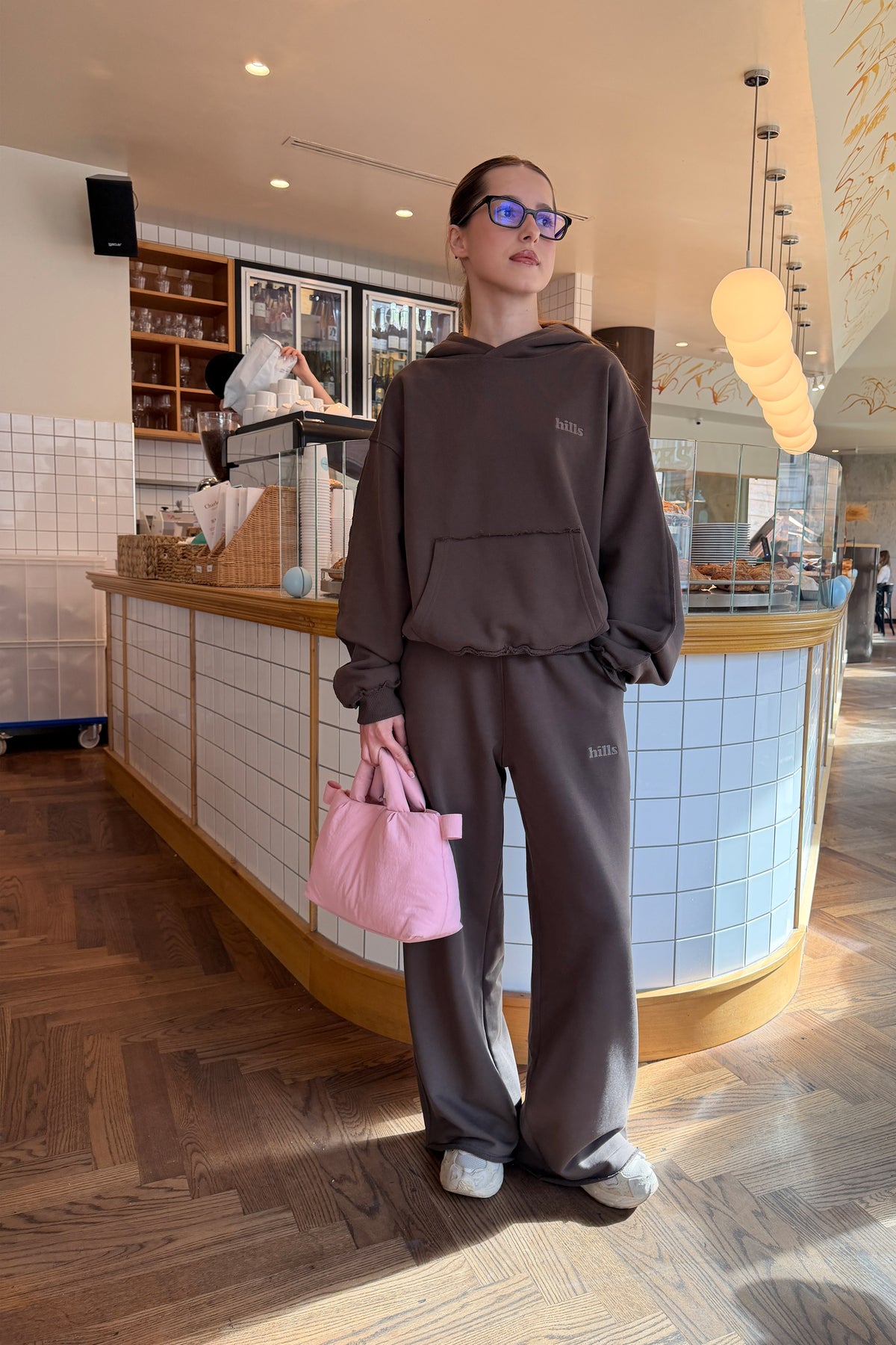 RAW BASIC SWEATPANTS (brown)