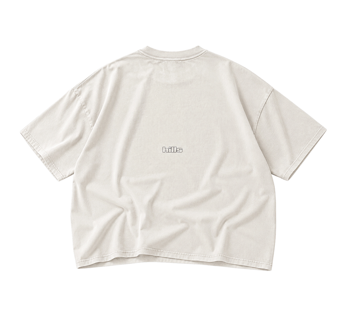 EARTH CROPPED TEE (cream)