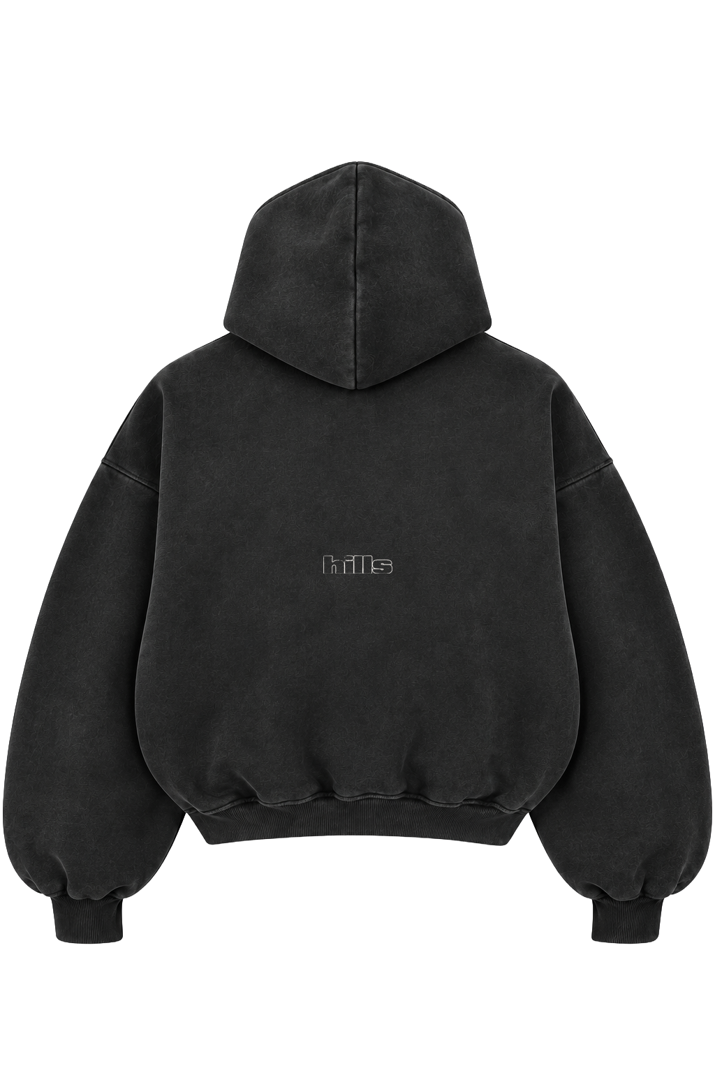 EARTH HOODIE (washed black)