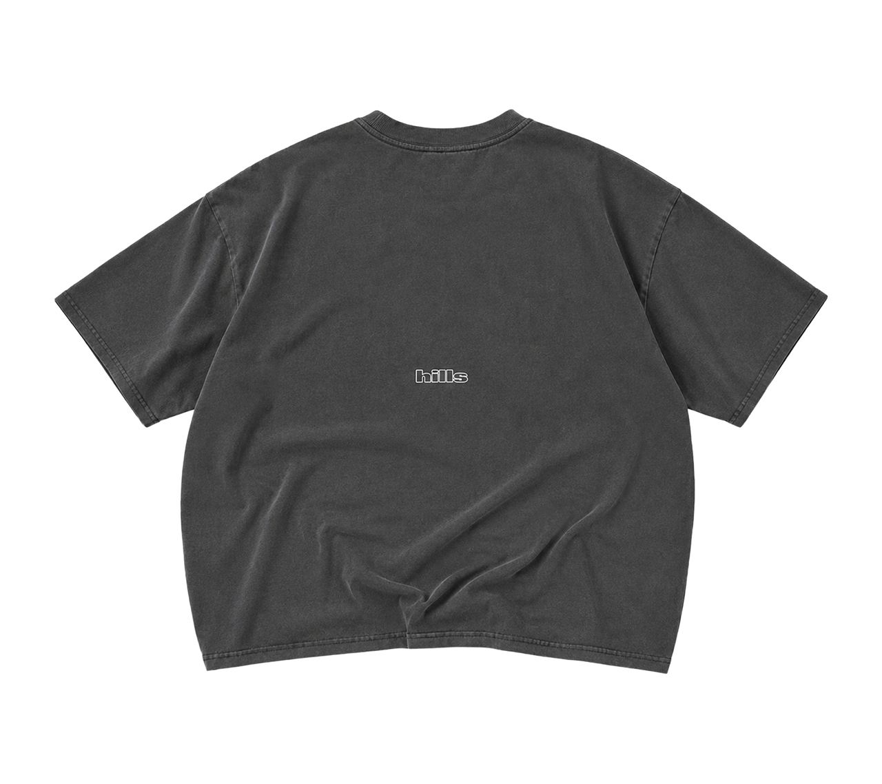 EARTH TEE (washed black)