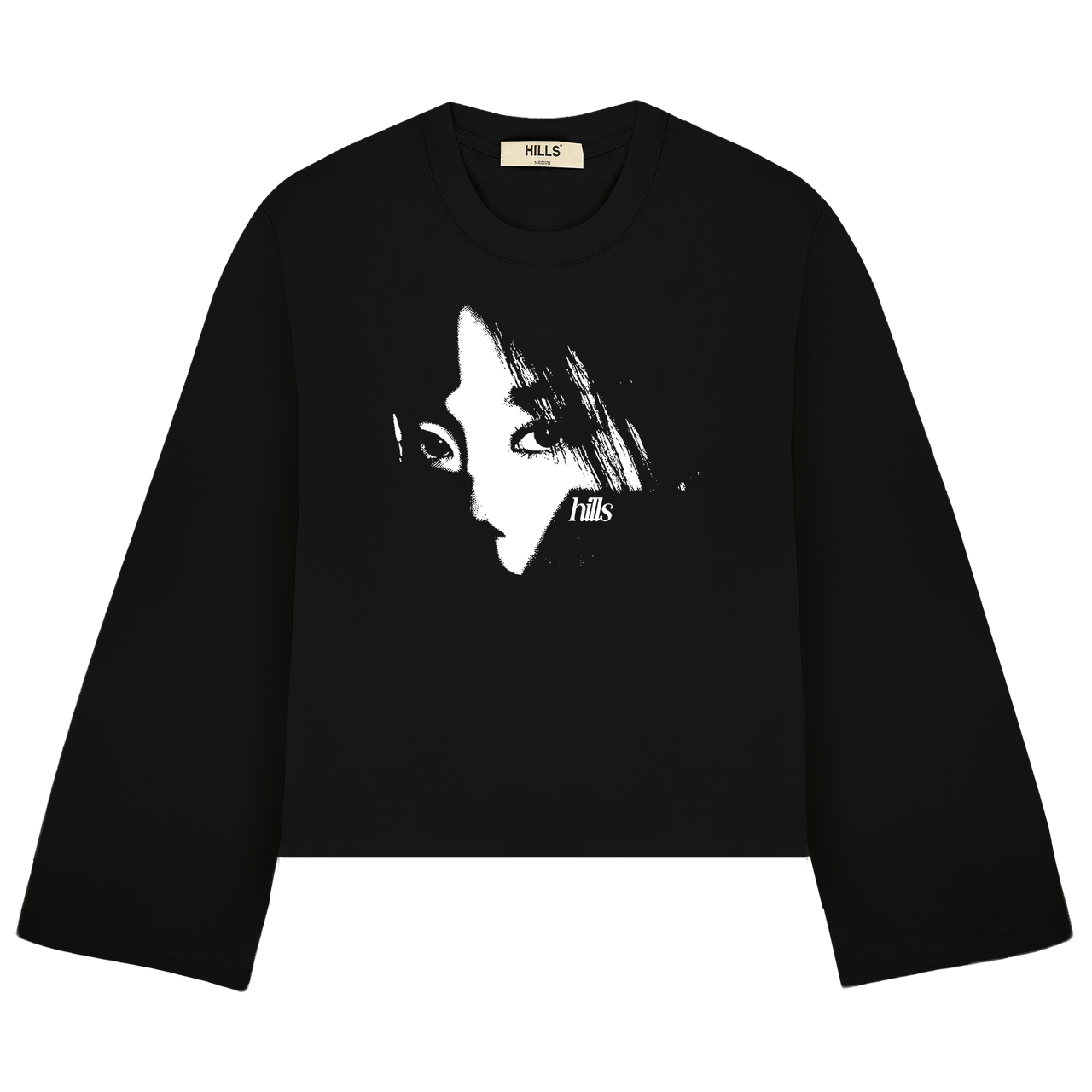 FACE LONGSLEEVE (black)