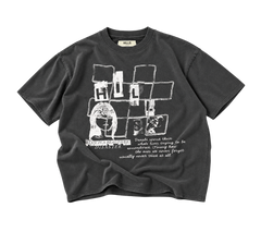FAMOUS TEE (washed black)