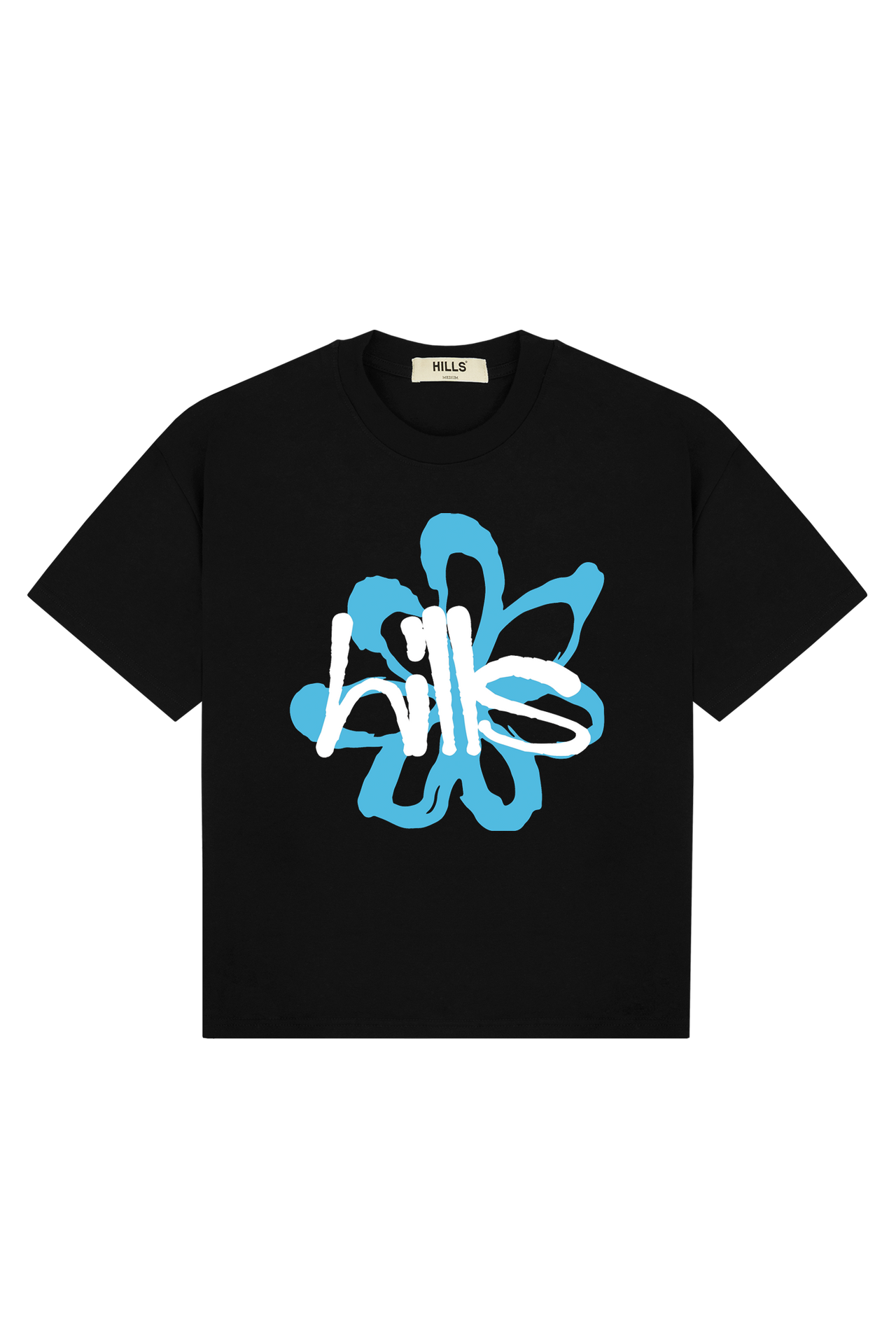 FLOWER TEE (black)