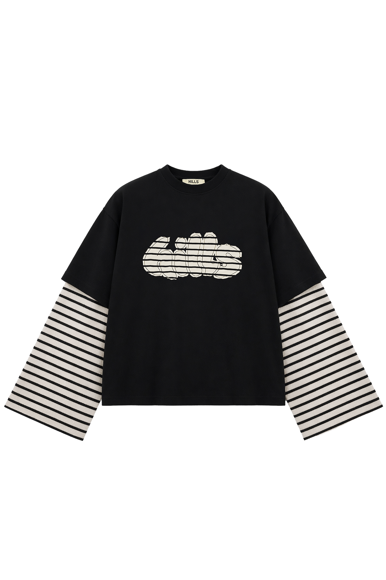 FLUFFY LONGSLEEVE (cream/black)