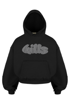 FLUFFY HOODIE (black)