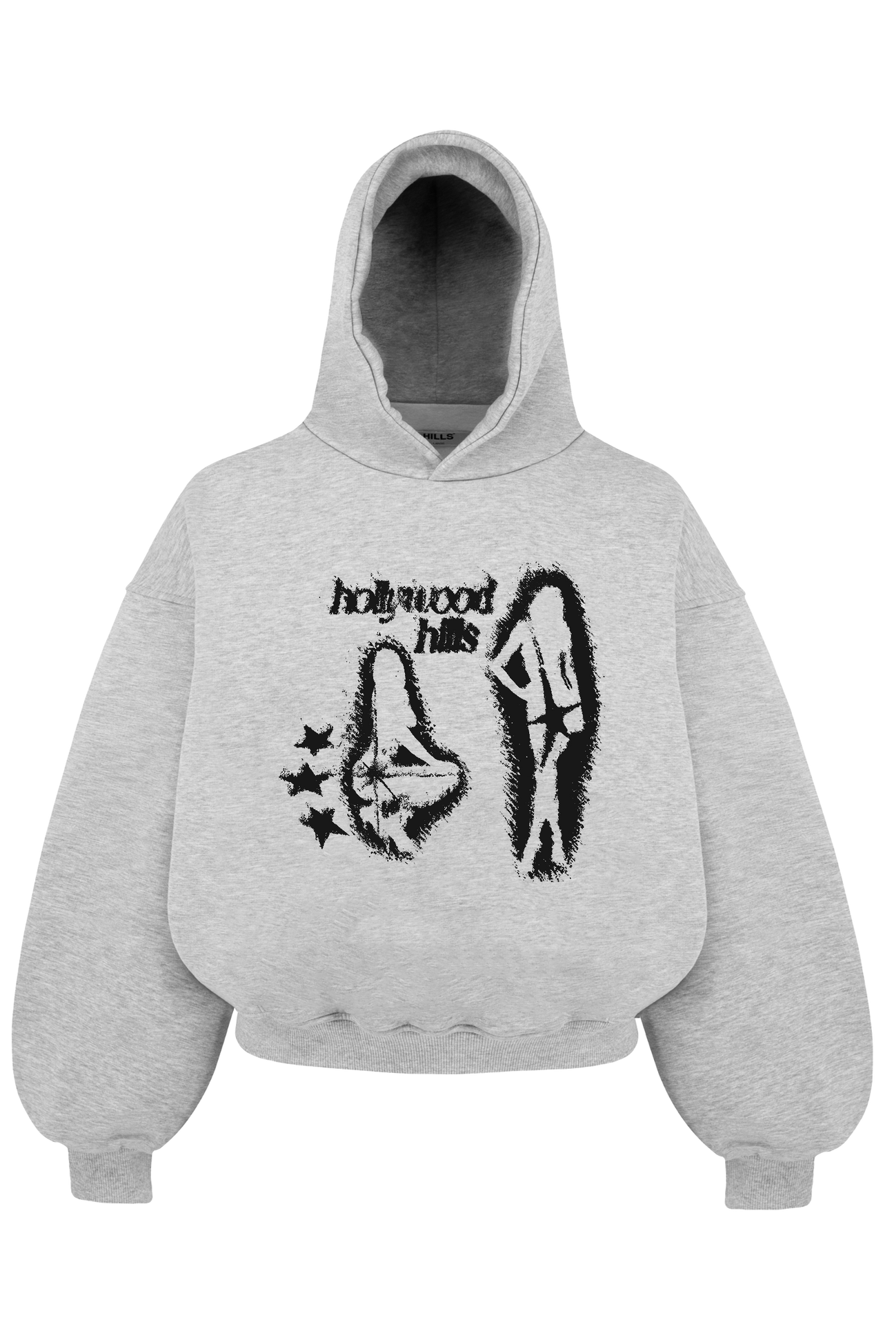 GIRLS HOODIE (grey melange)