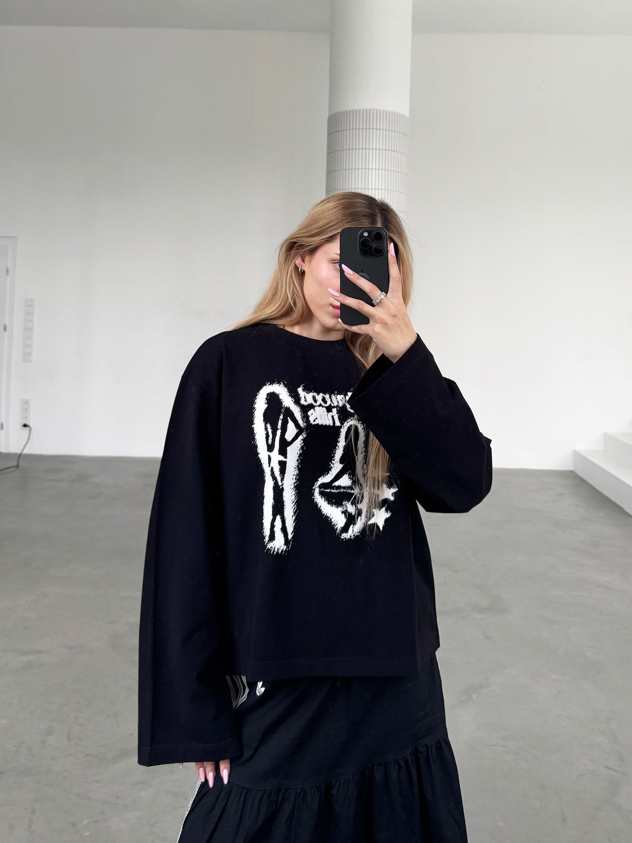 GIRLS LONGSLEEVE (black)