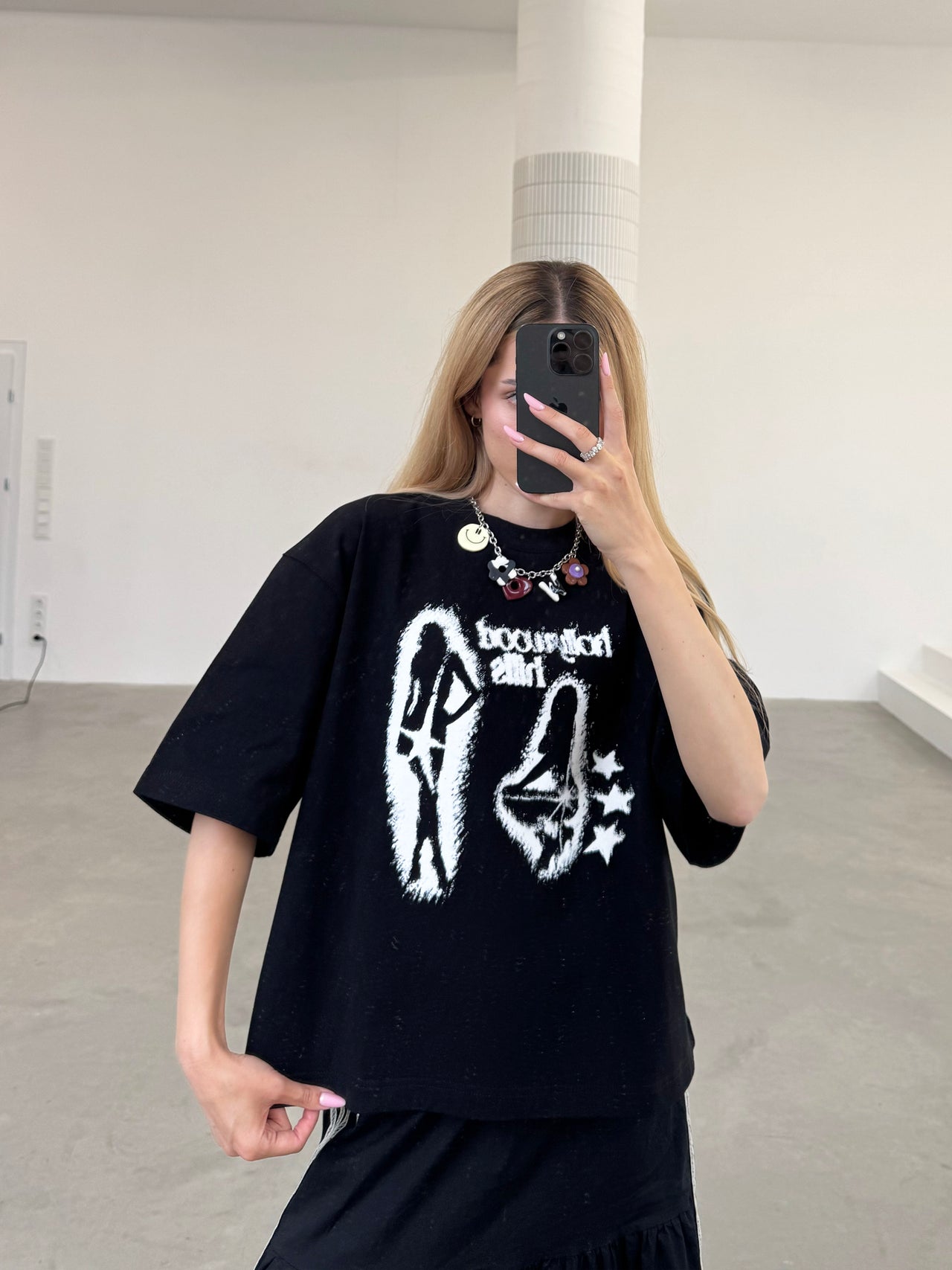 GIRLS TEE (black)
