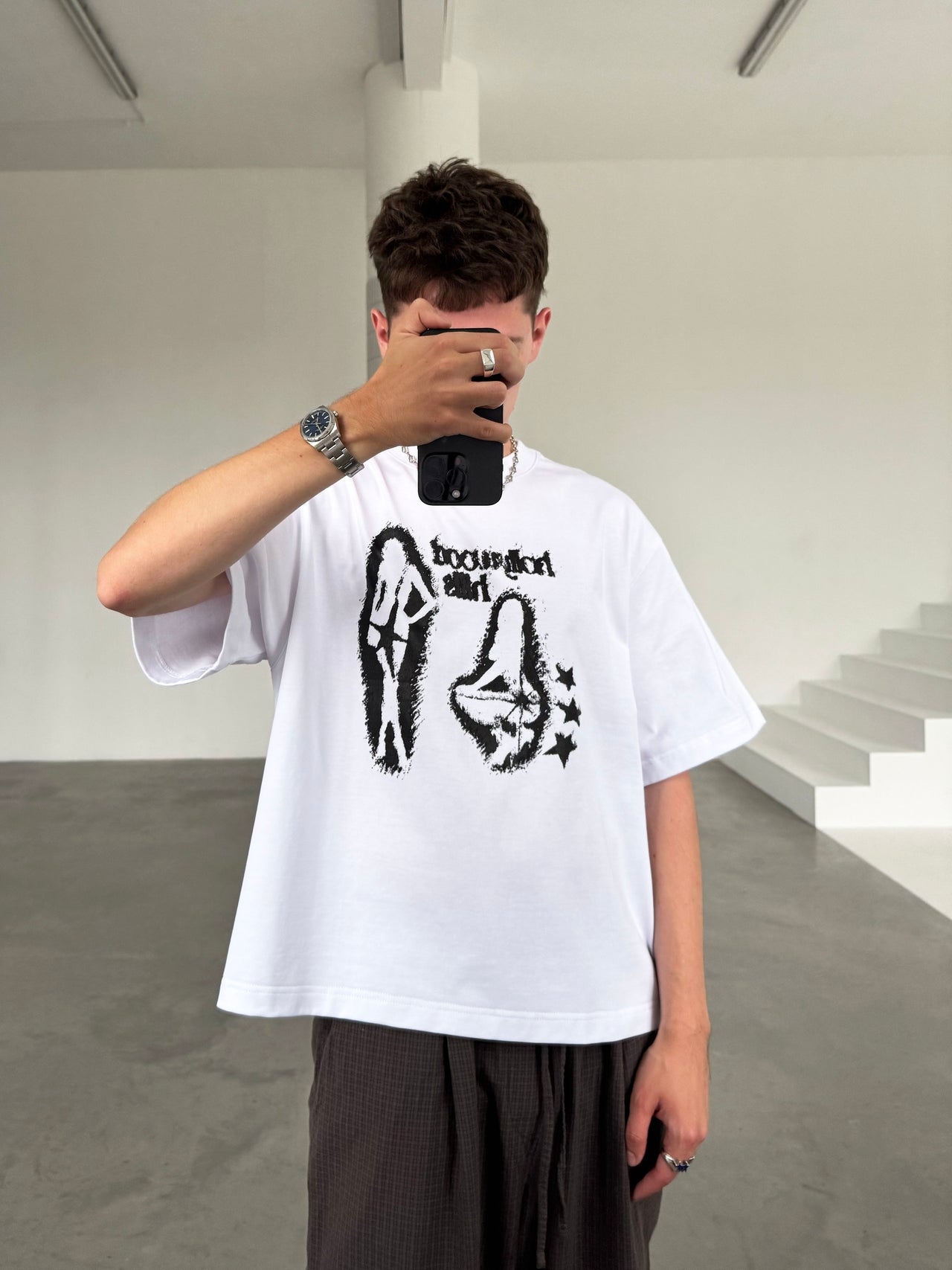 GIRLS TEE (white)