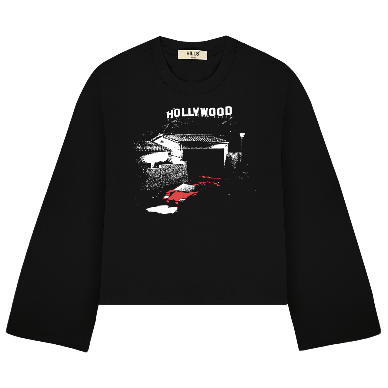HOLLYWOOD LONGSLEEVE (black)