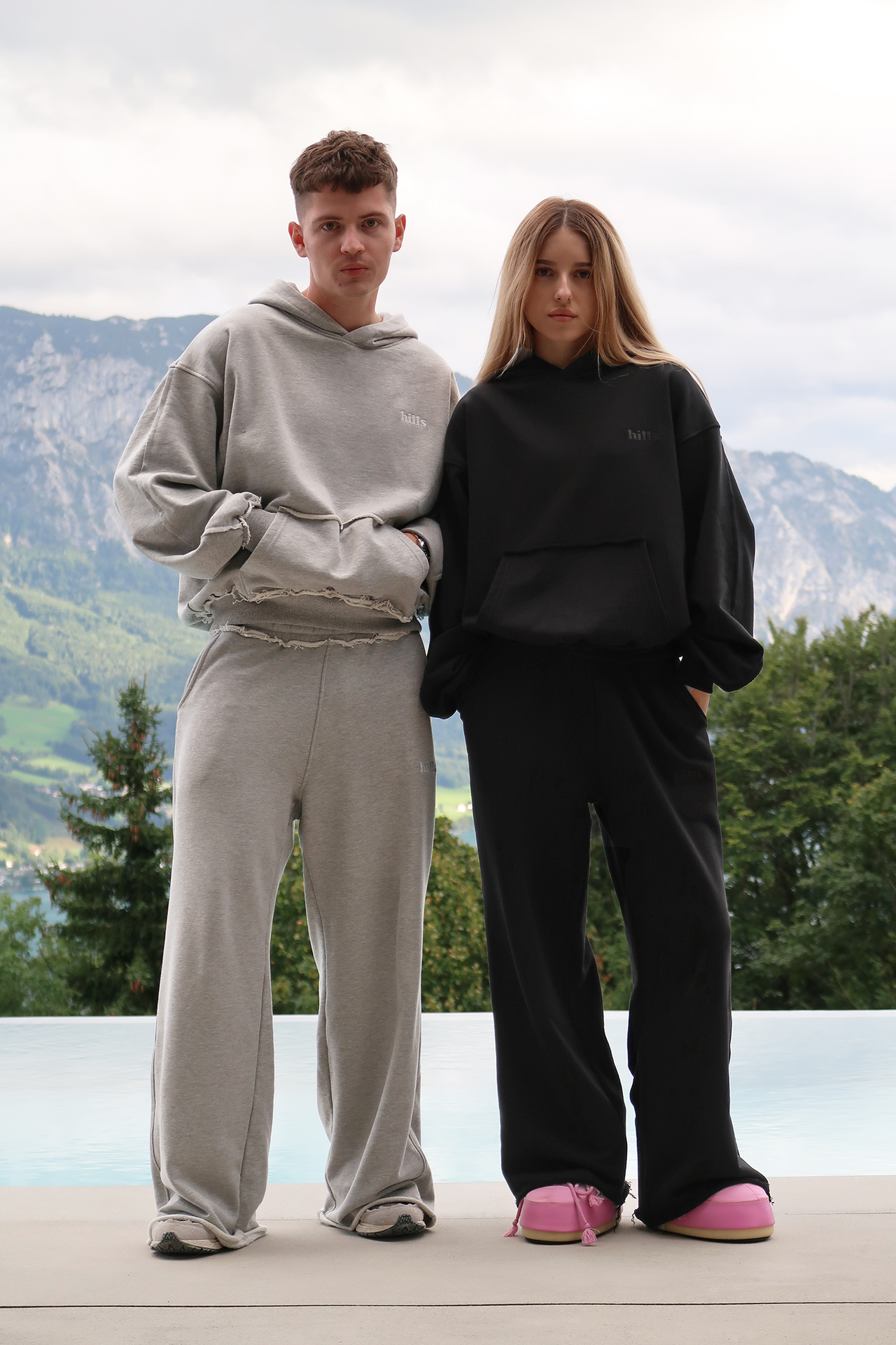 RAW BASIC SWEATPANTS (black)