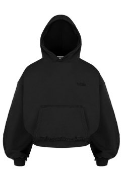RAW BASIC HOODIE (black)