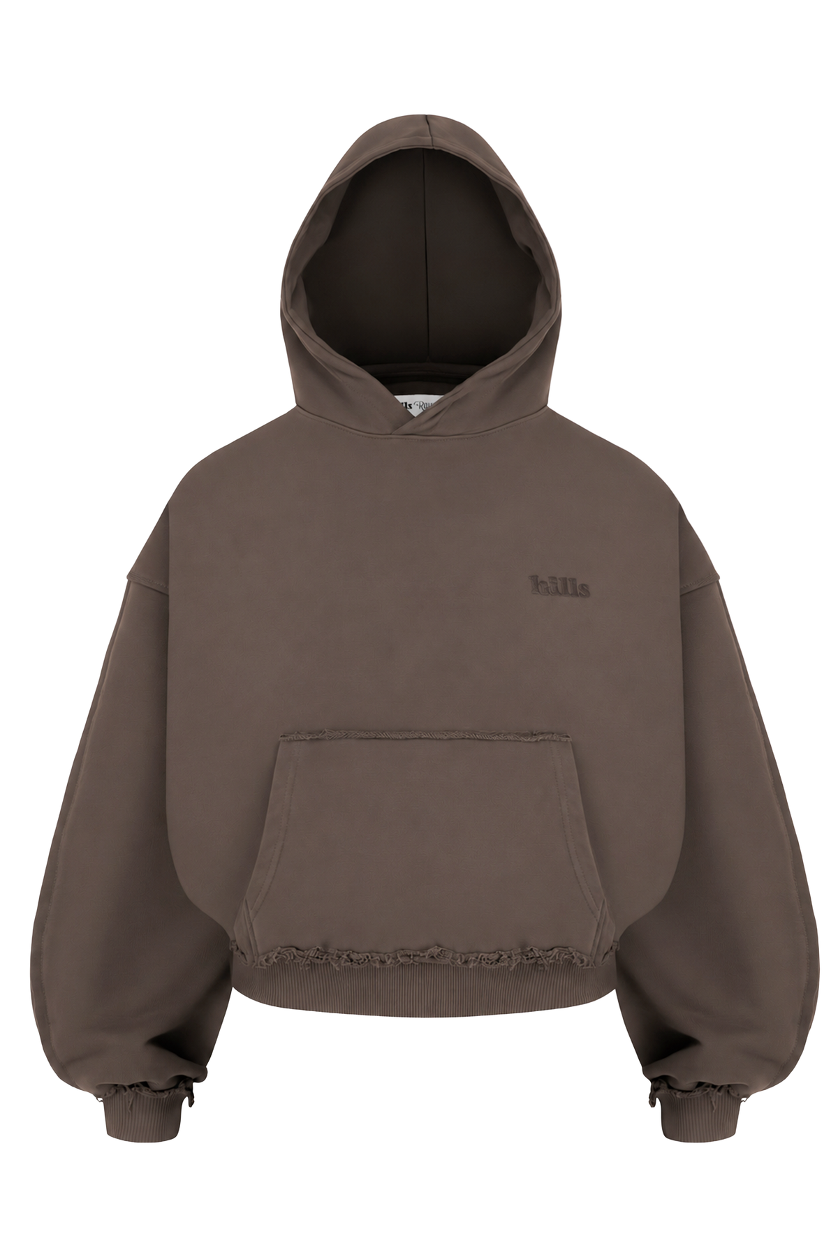 RAW BASIC HOODIE (brown)