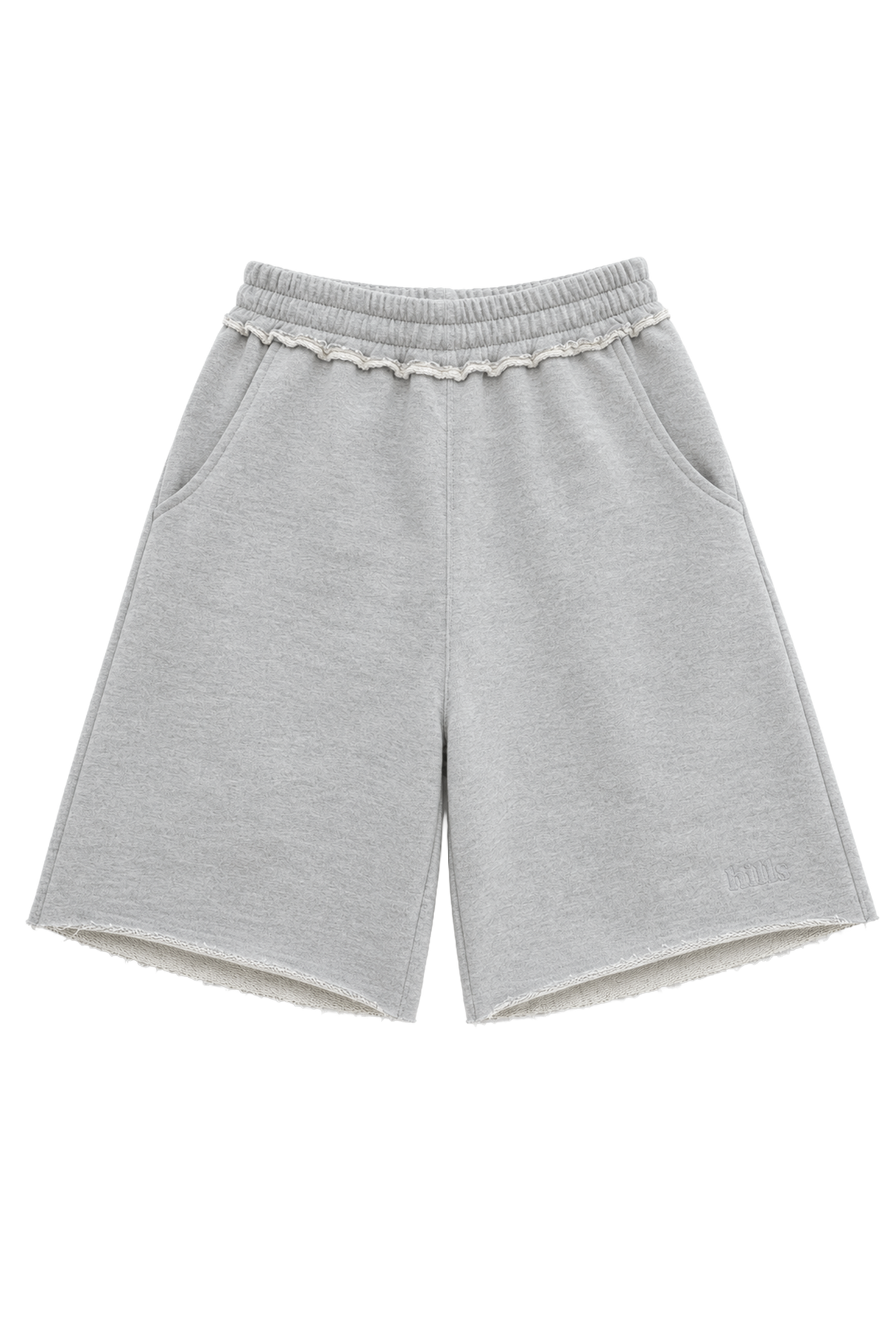 RAW BASIC SHORTS (grey melange)