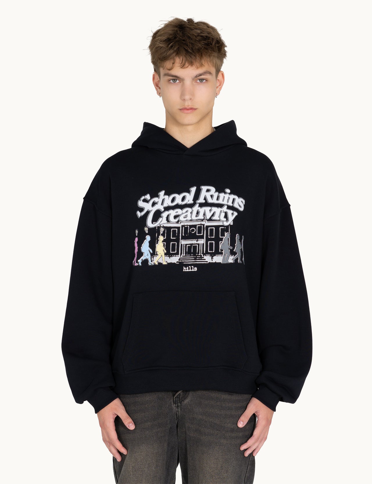 SCHOOL HOODIE (black)