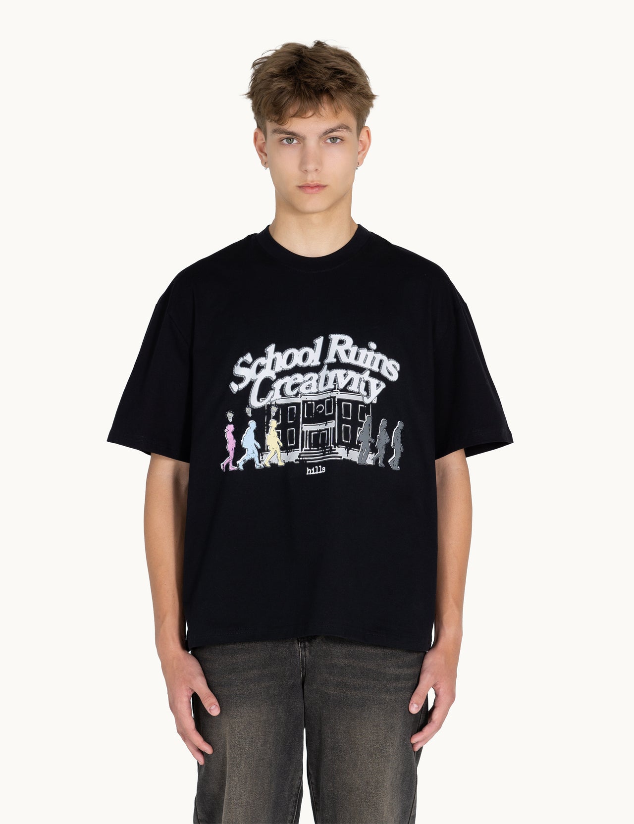 SCHOOL TEE (black)