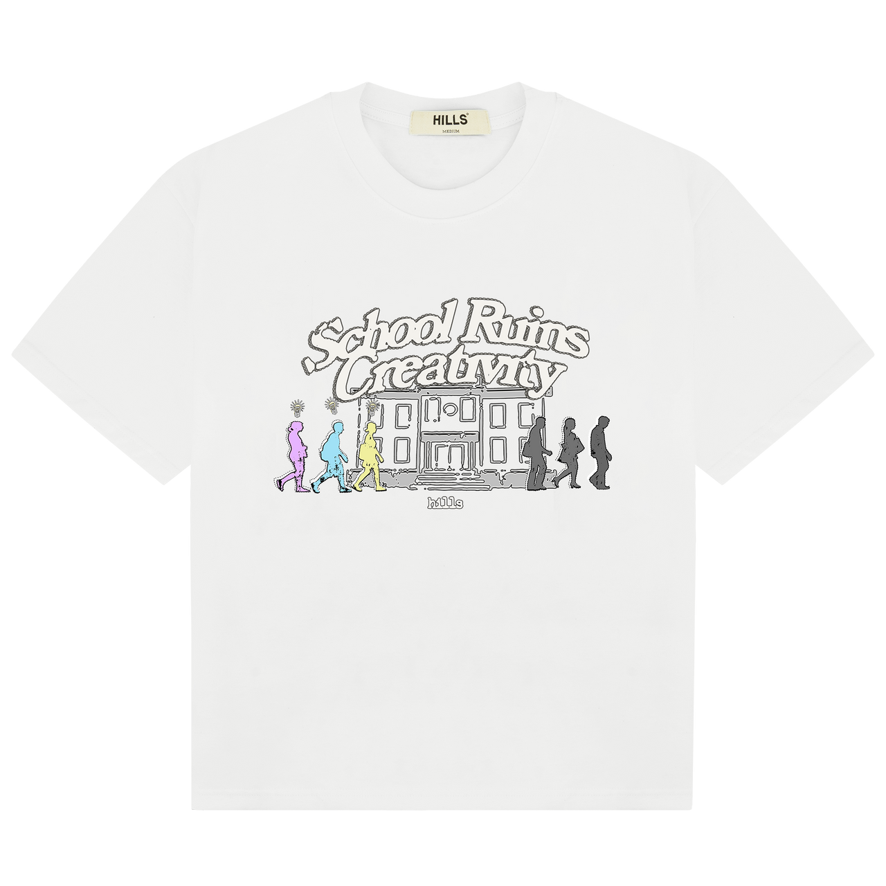 SCHOOL TEE (white)