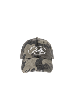 SCRIPT CAP (washed camo)