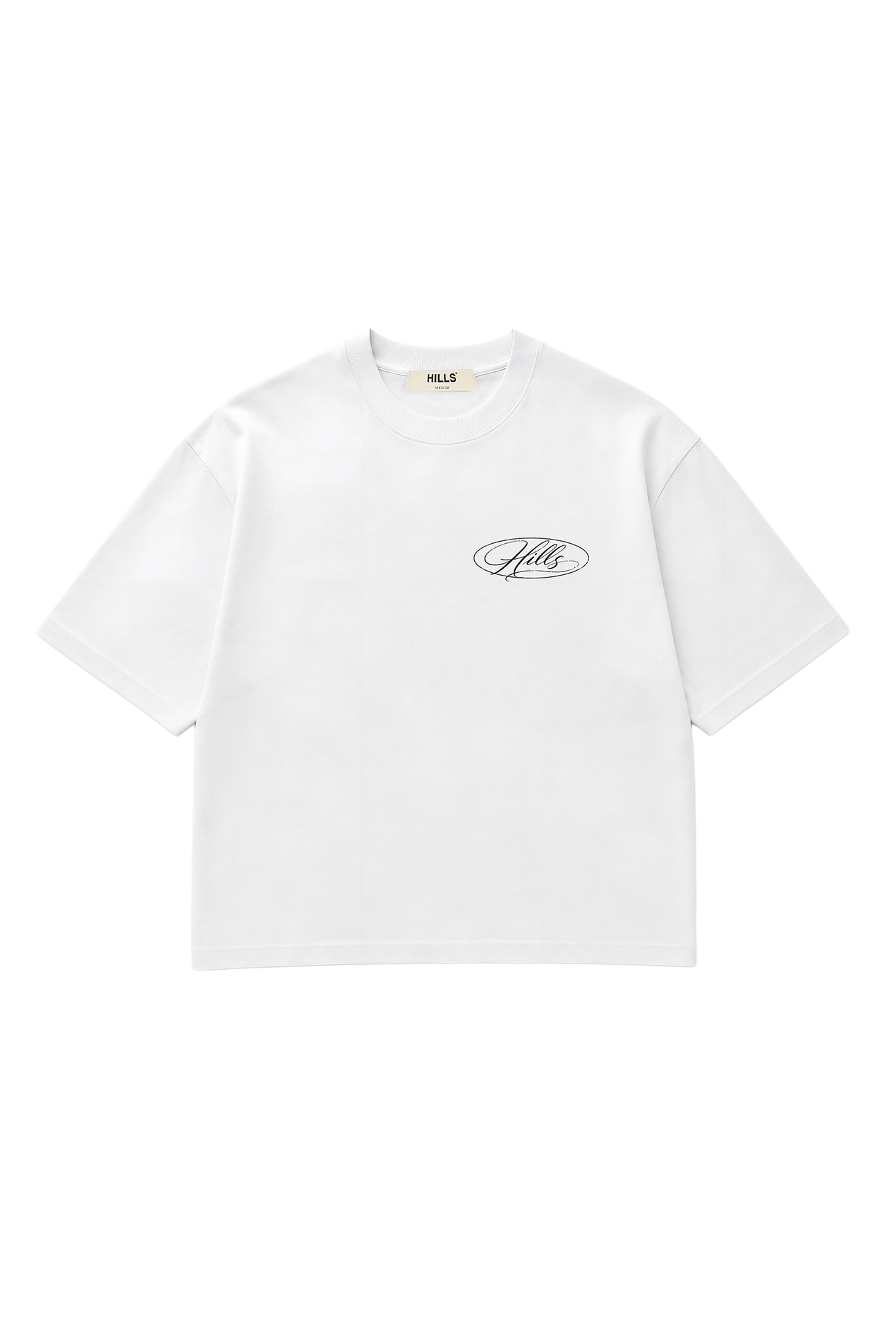 SCRIPT TEE (white)