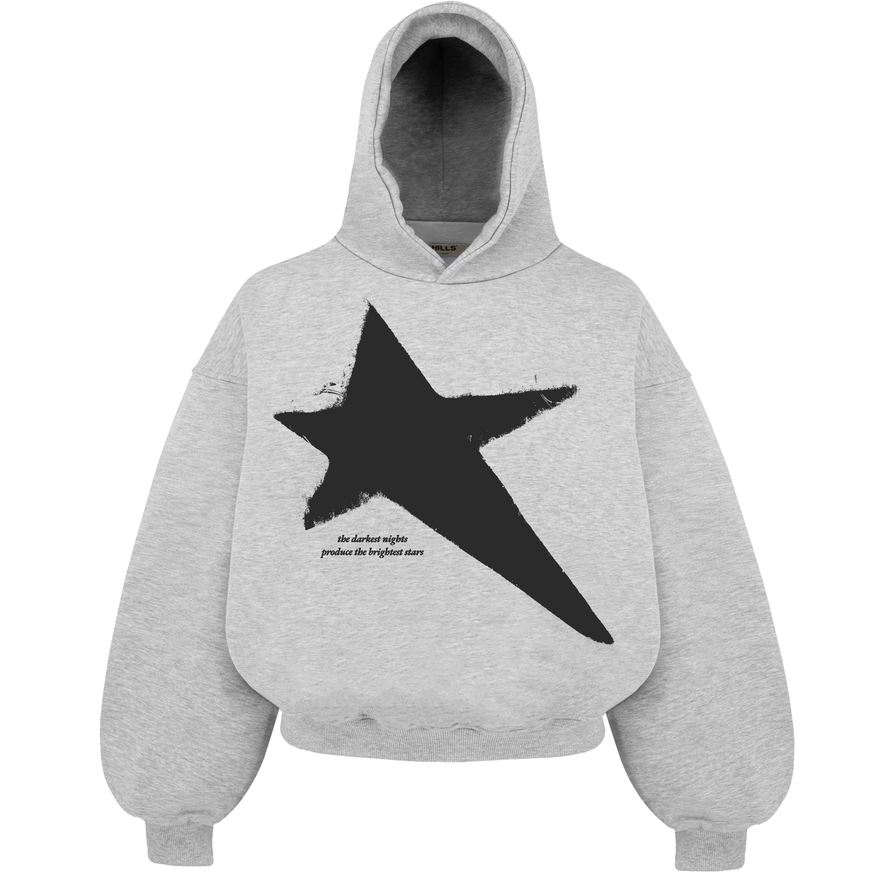 STAR 2.0 HOODIE (grey melange)