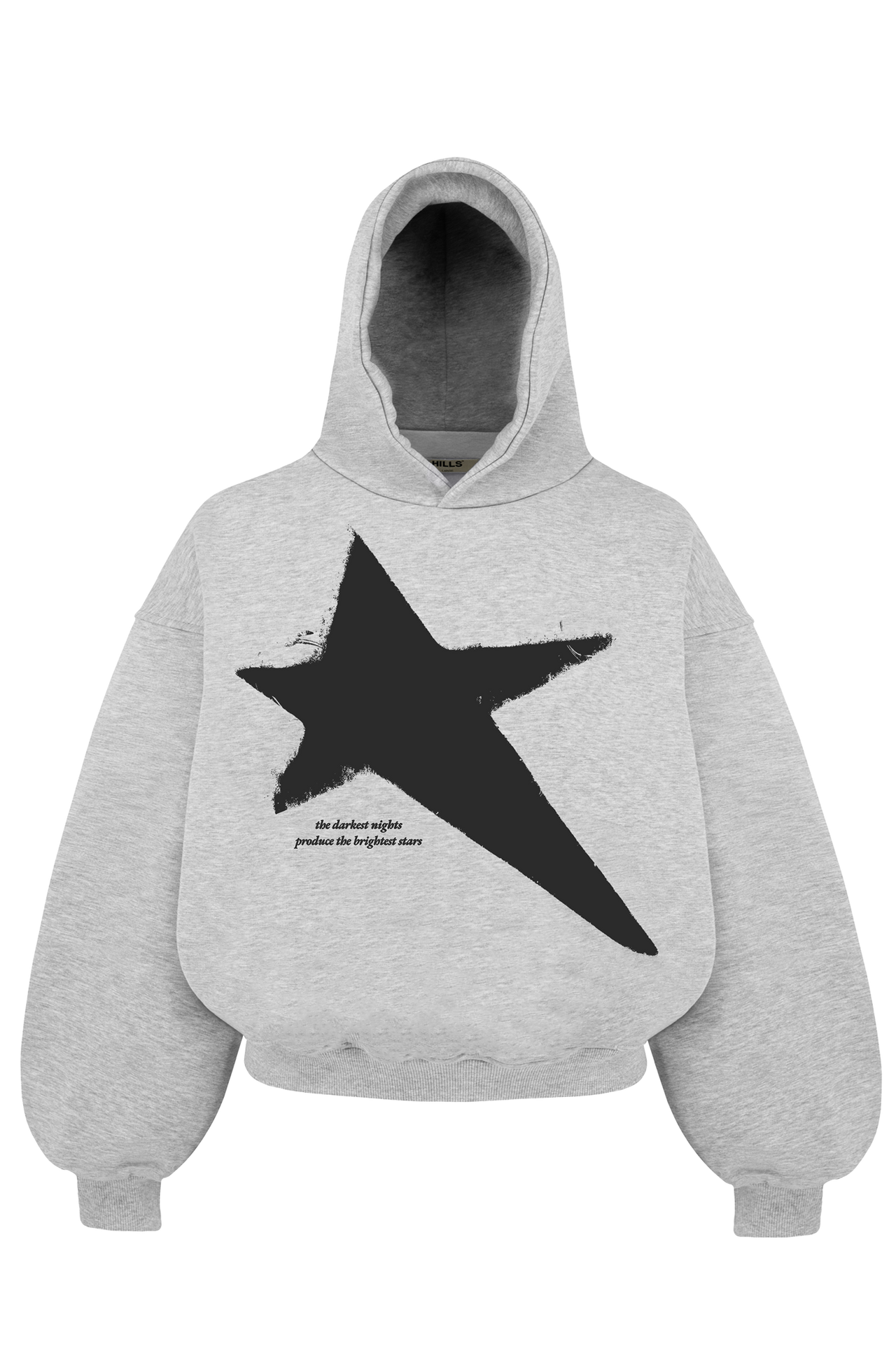 STAR 2.0 HOODIE (grey melange)