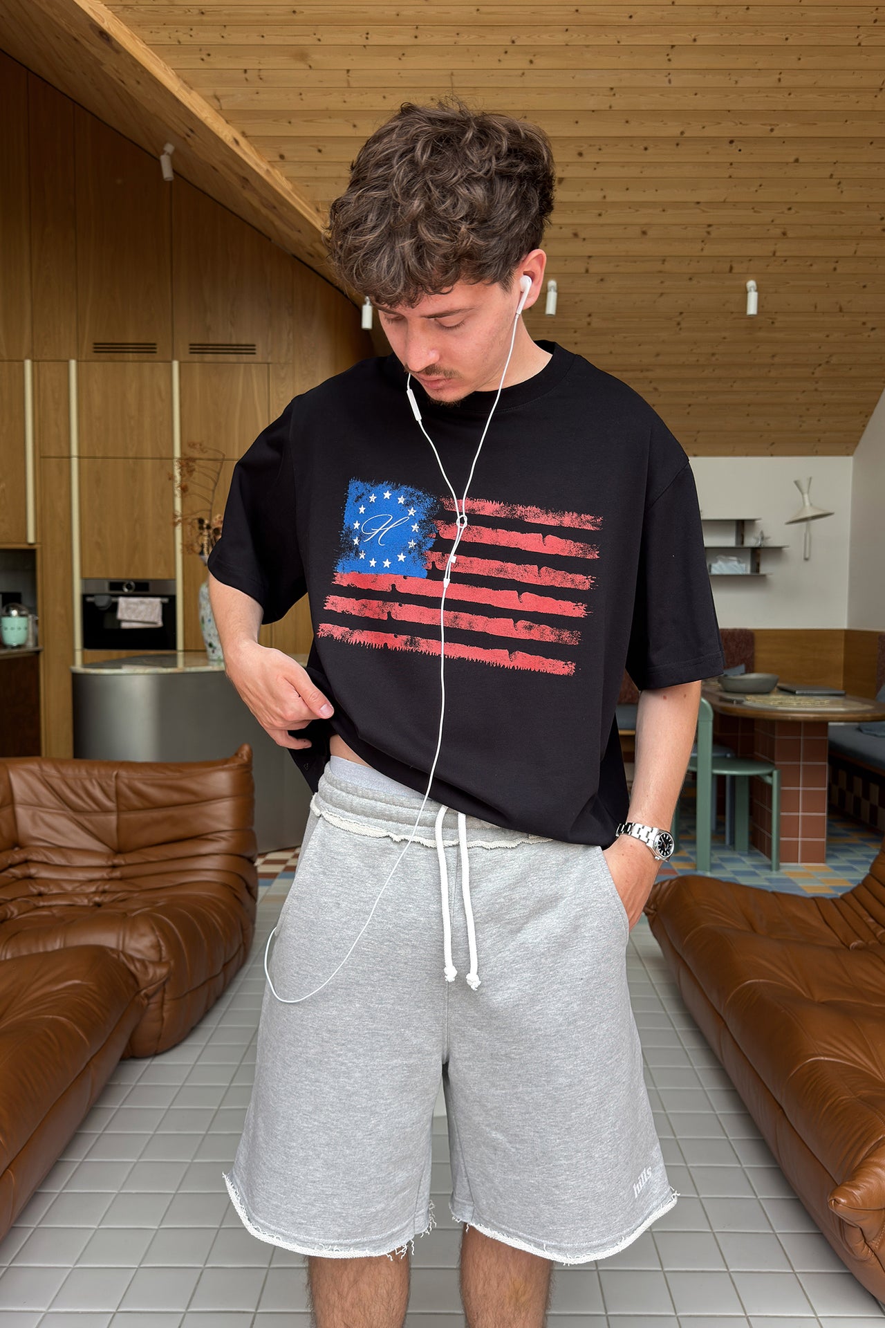 USA TEE (black)