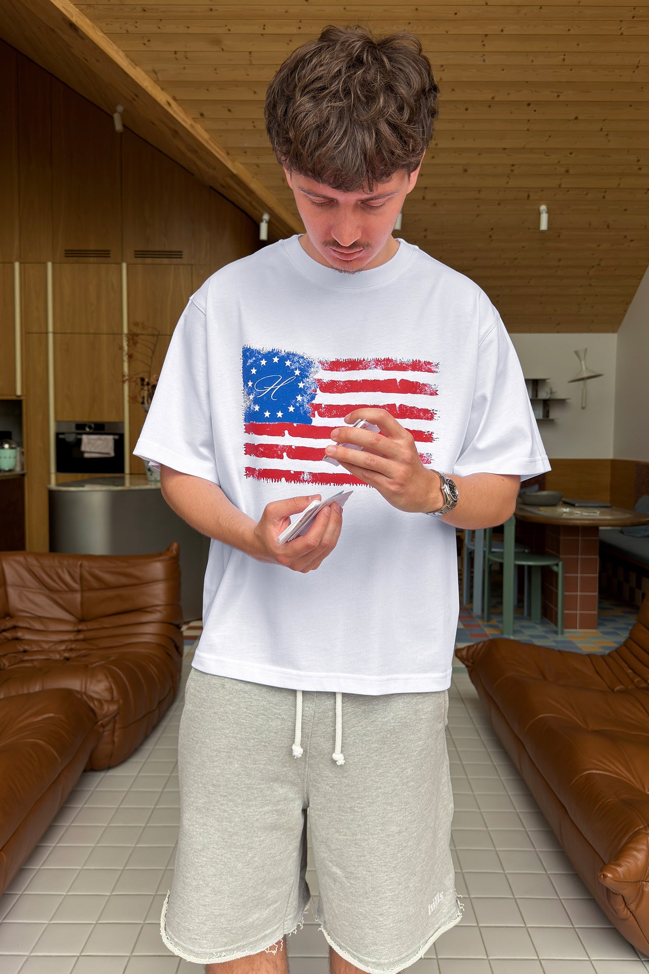 USA TEE (white)